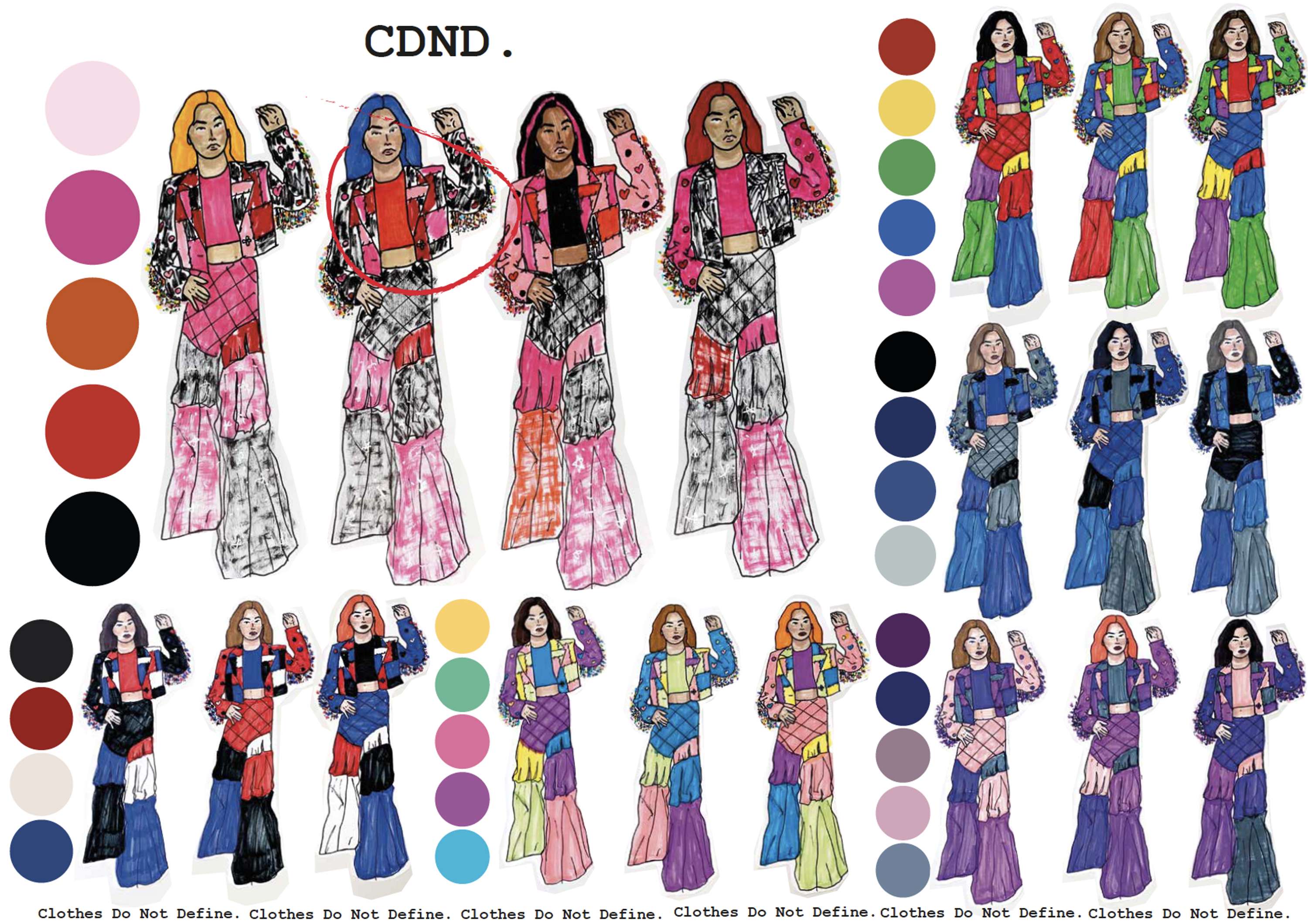 Clothes Do Not Define. by Rebecca Hough