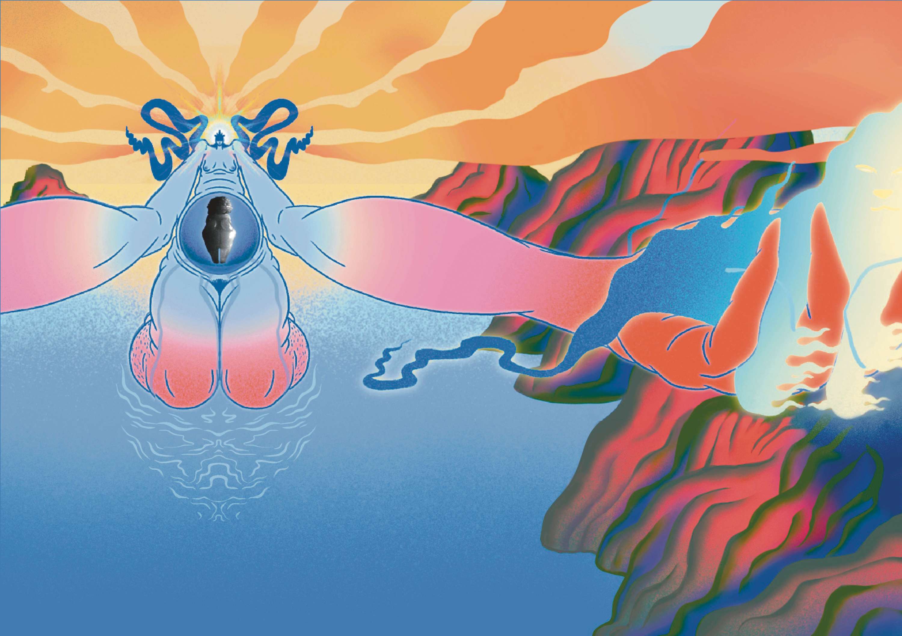 Animation installation by Ying Zeng