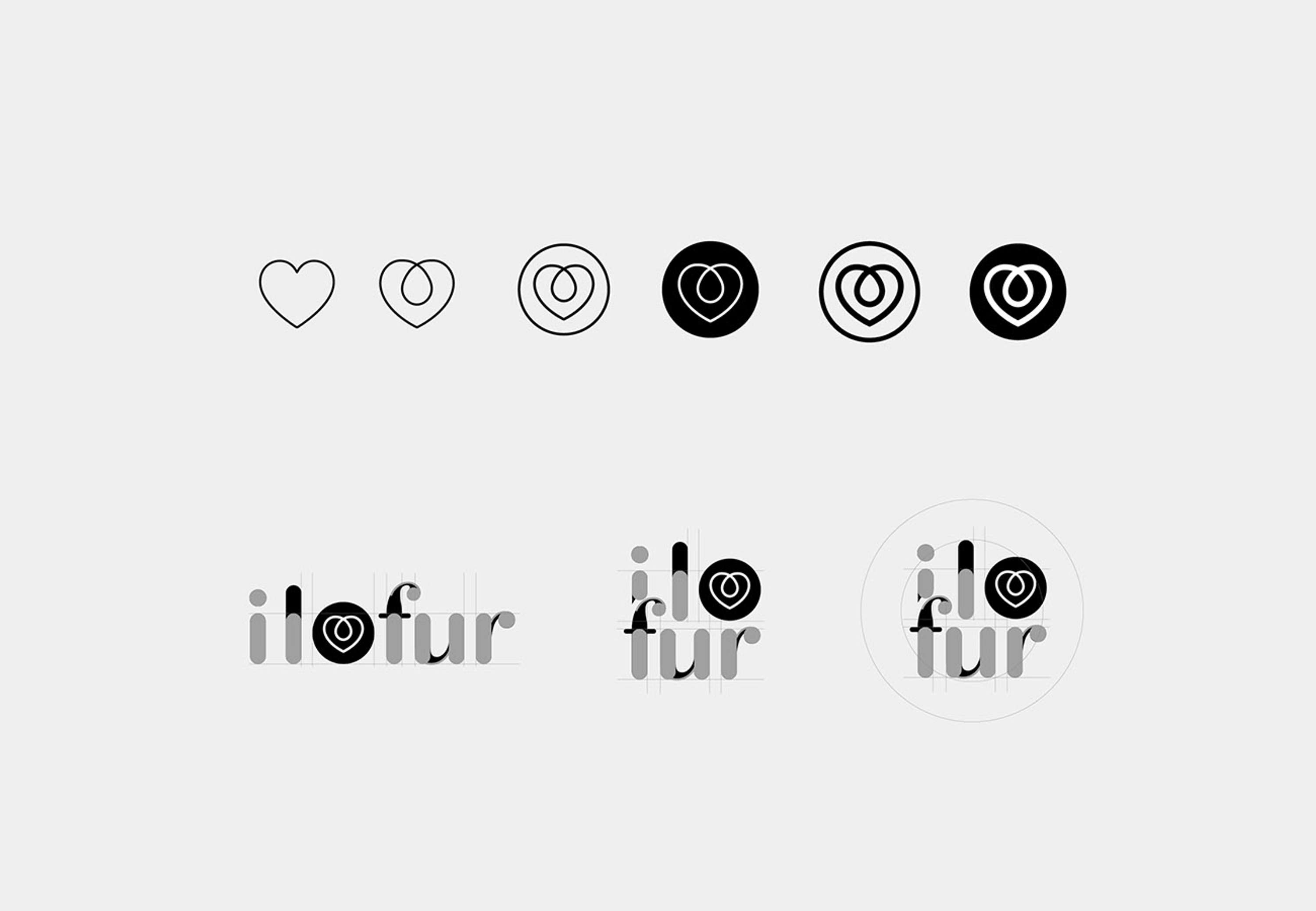 Visual Strategy & VI design for pet brand Ilofur by Yichun Yao