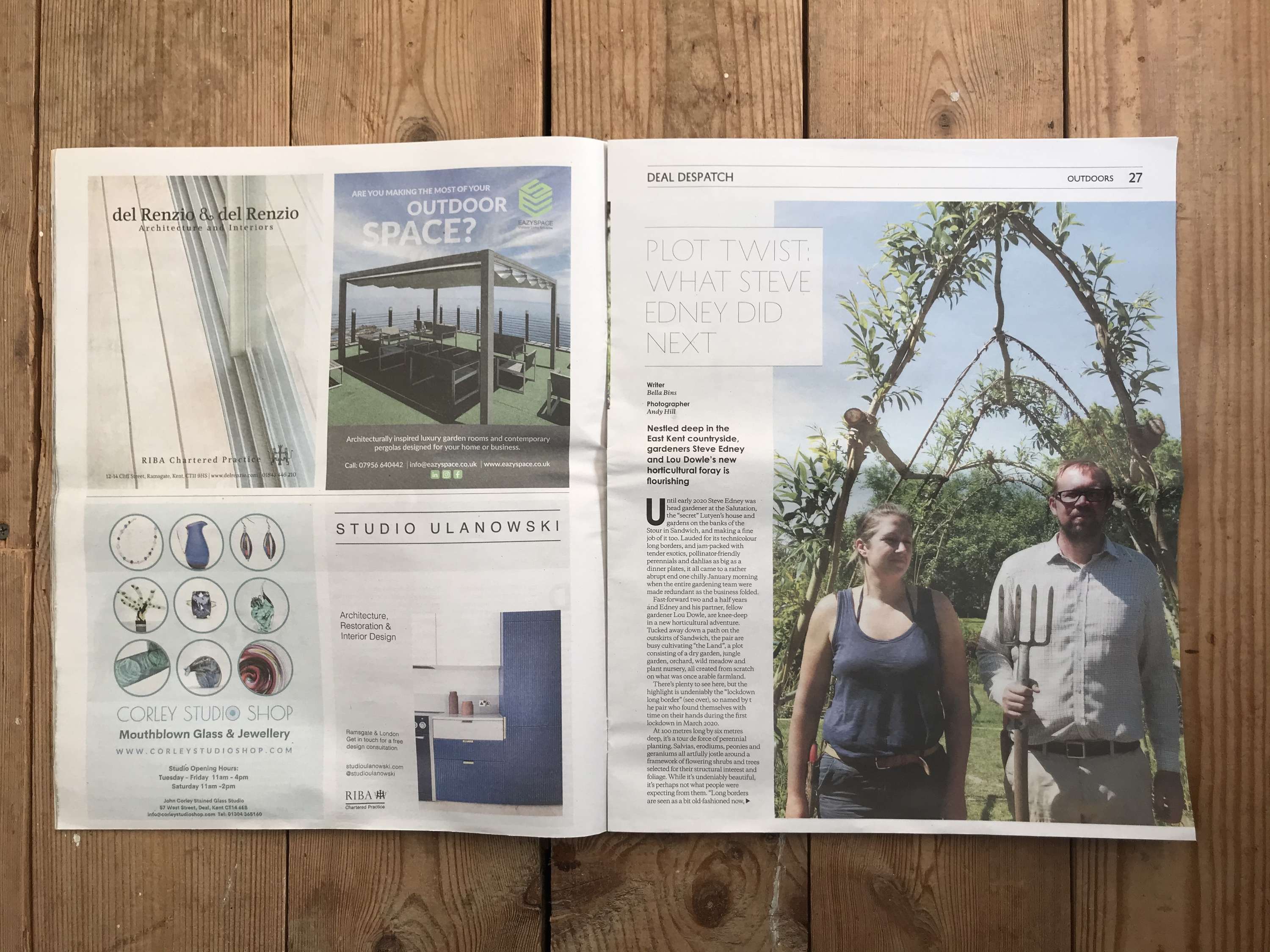 DPS interview editorial | The Deal Despatch | Summer 2022 by Bella Binns
