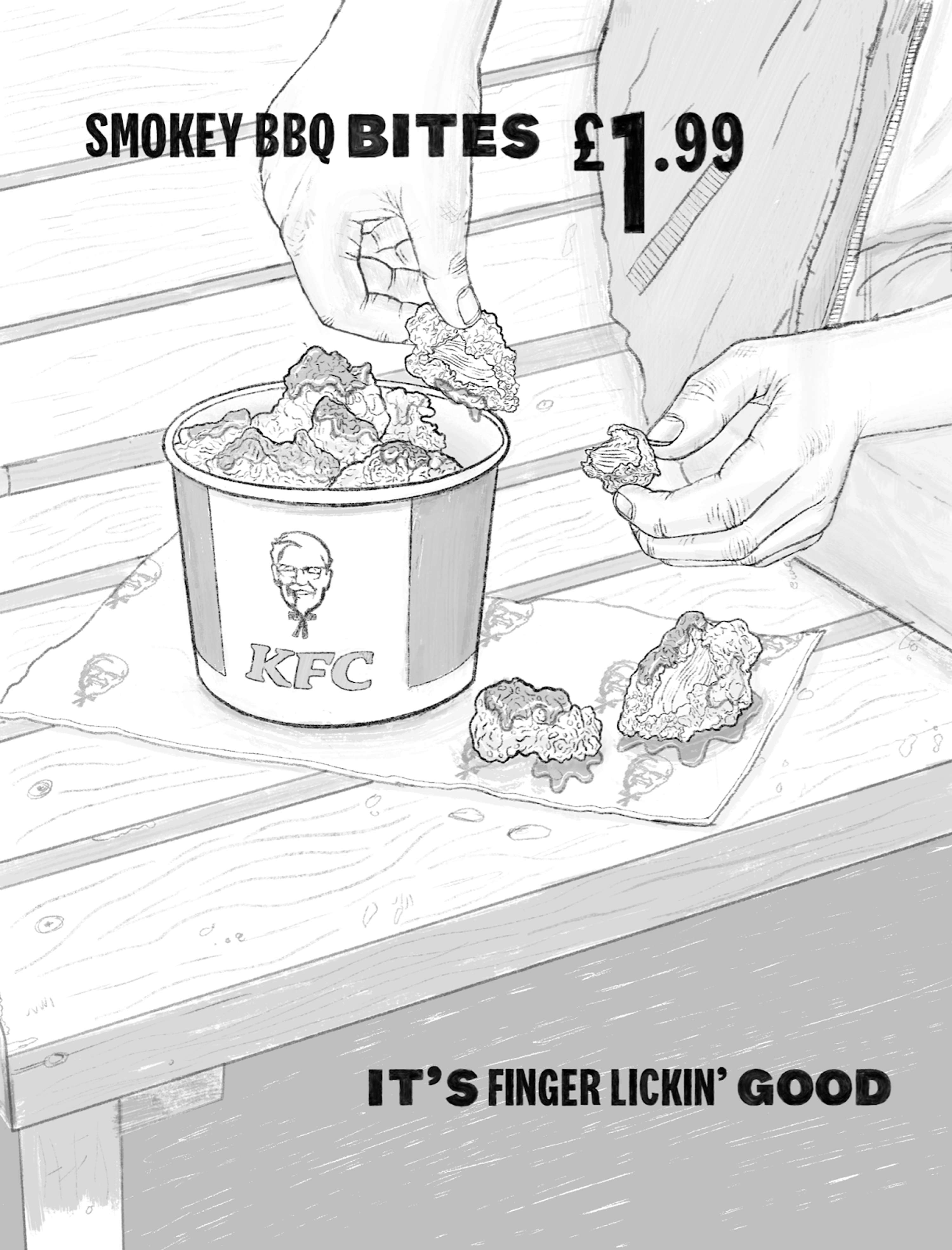 KFC out of home Mockups by Raafaye Ali