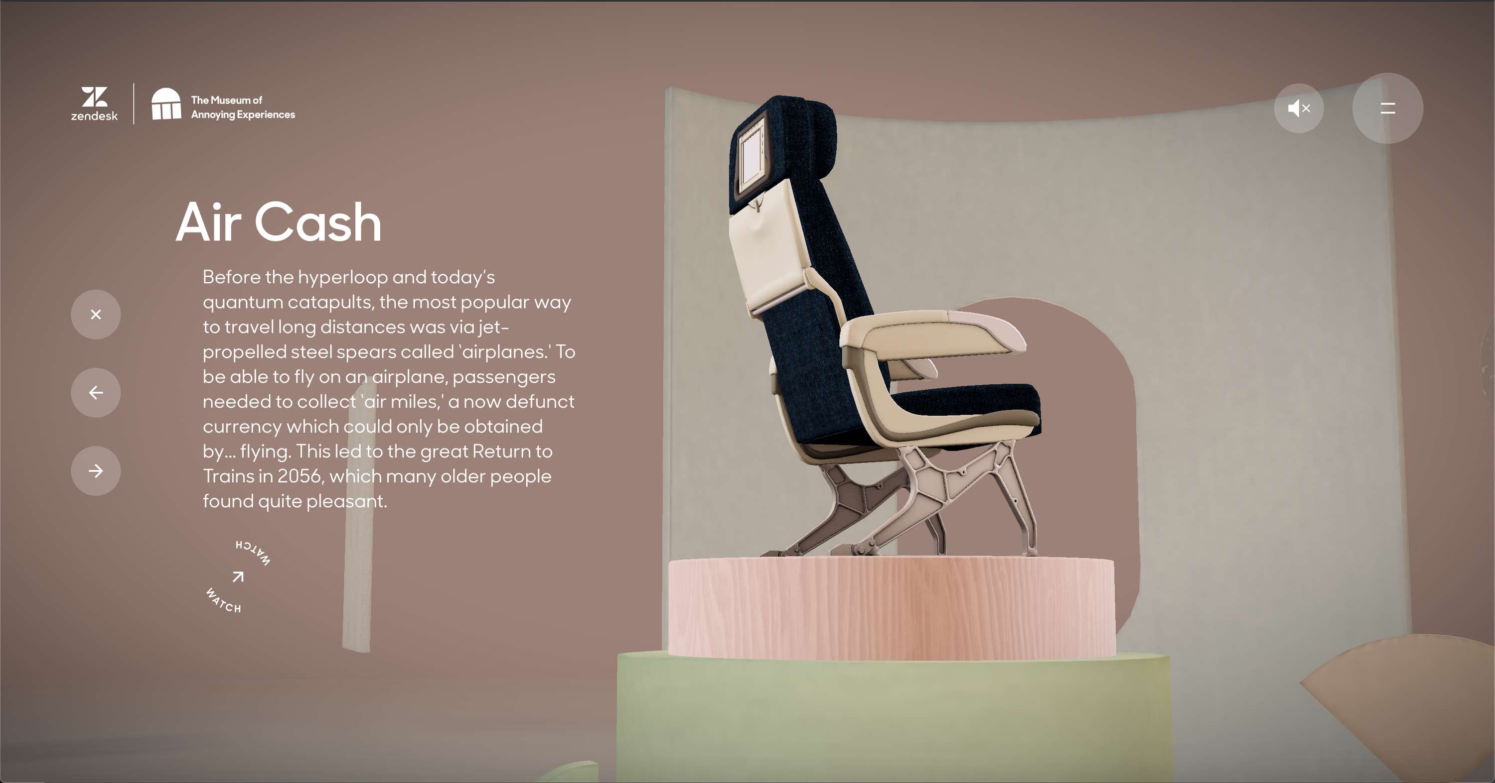 Zendesk - The Museum of Annoying Experiences by Daniel Kelly