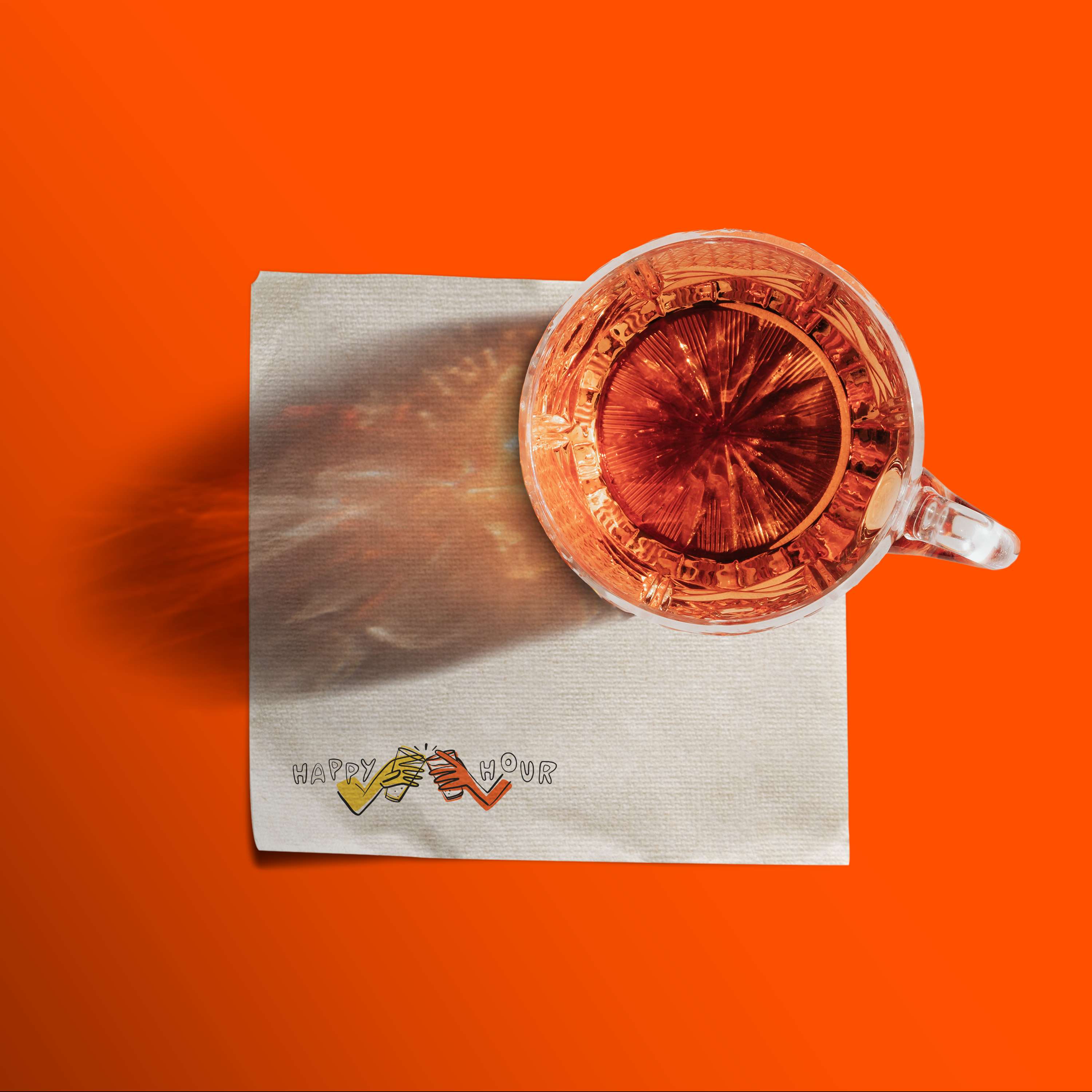 HAPPY HOUR - Menu Design by Ash Beyer