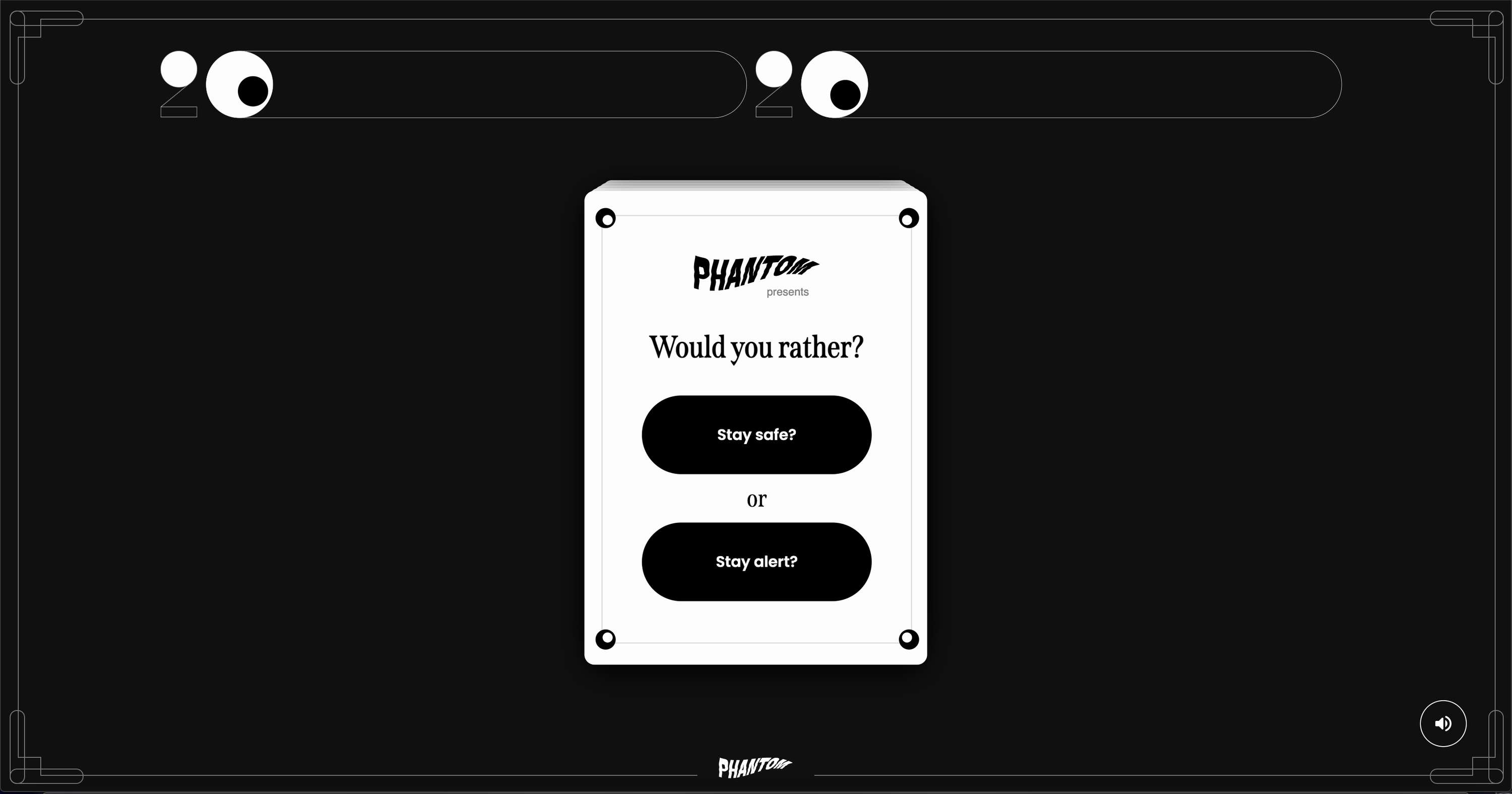 Would You Rather (2020 Edition) by Daniel Kelly