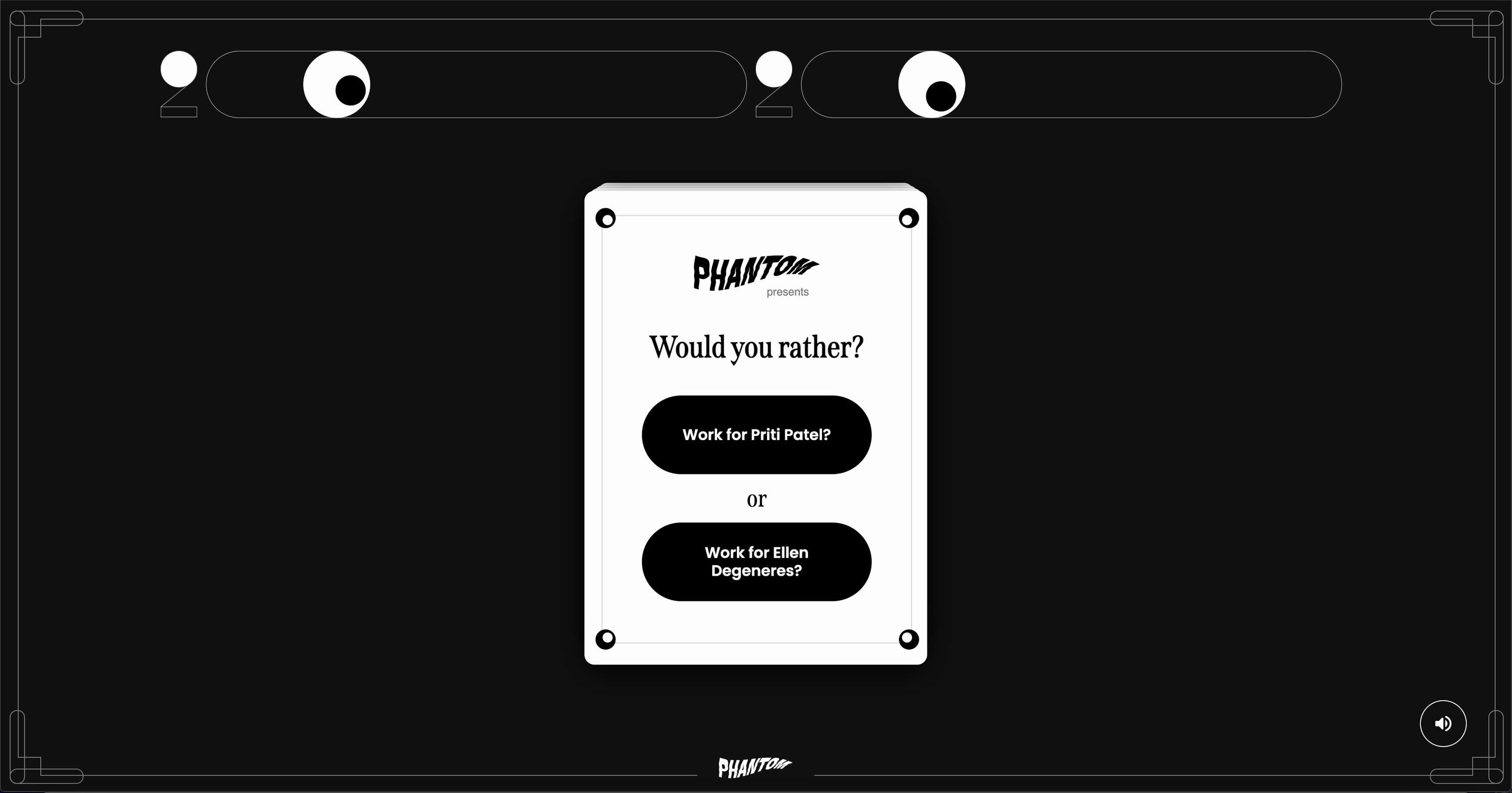 Would You Rather (2020 Edition) by Daniel Kelly