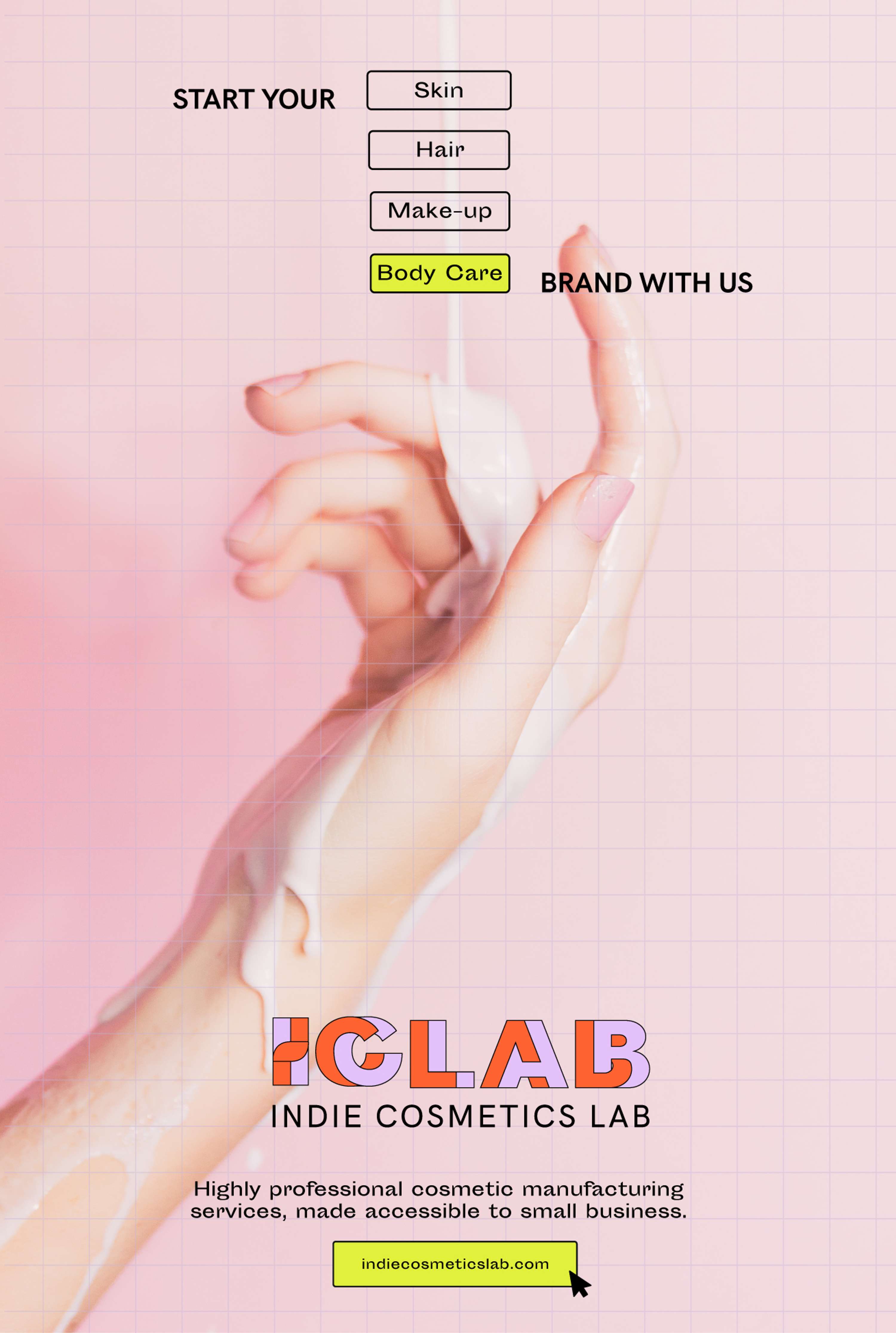 Cosmetic Laboratory Branding Project by Lucy Elliott