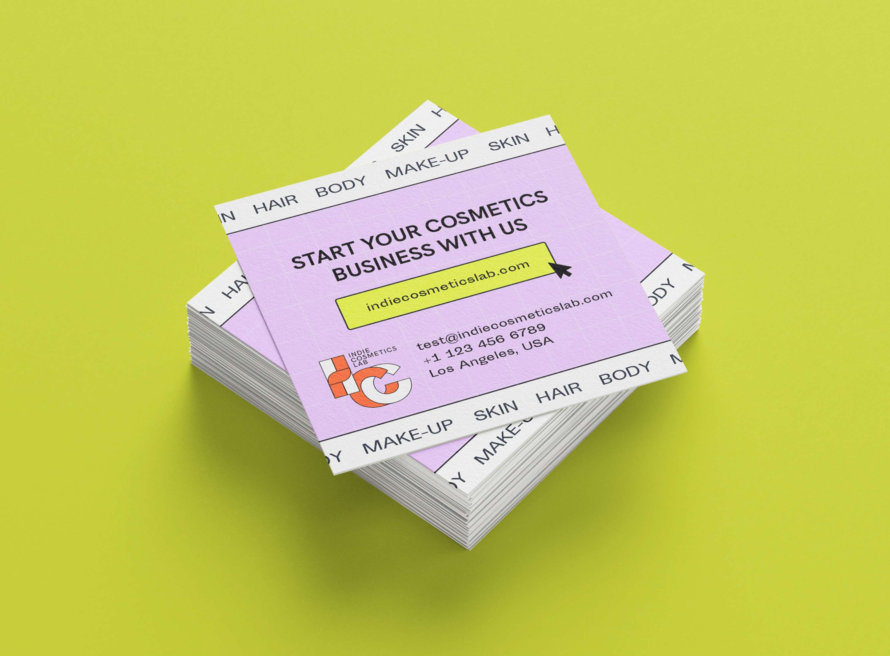 Cosmetic Laboratory Branding Project by Lucy Elliott
