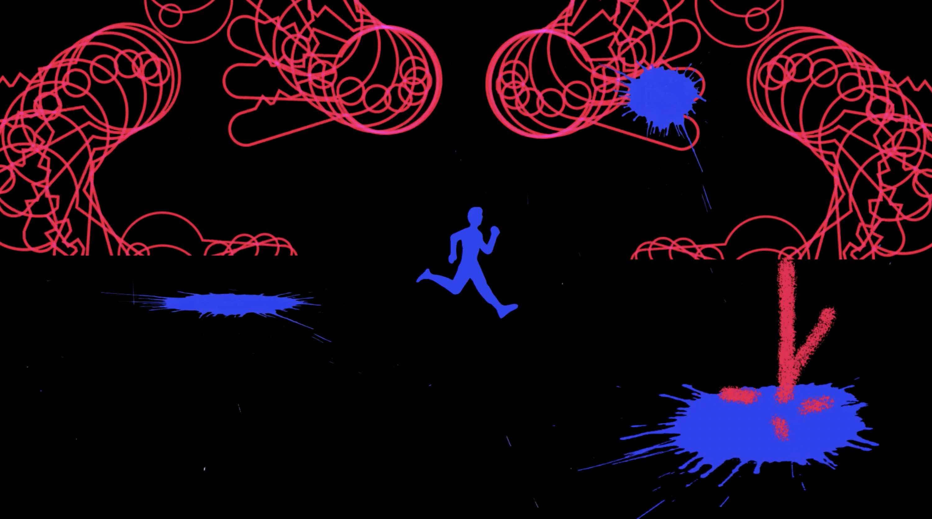 'Can't Get In' Animated Music Video for FEET by George Haverson