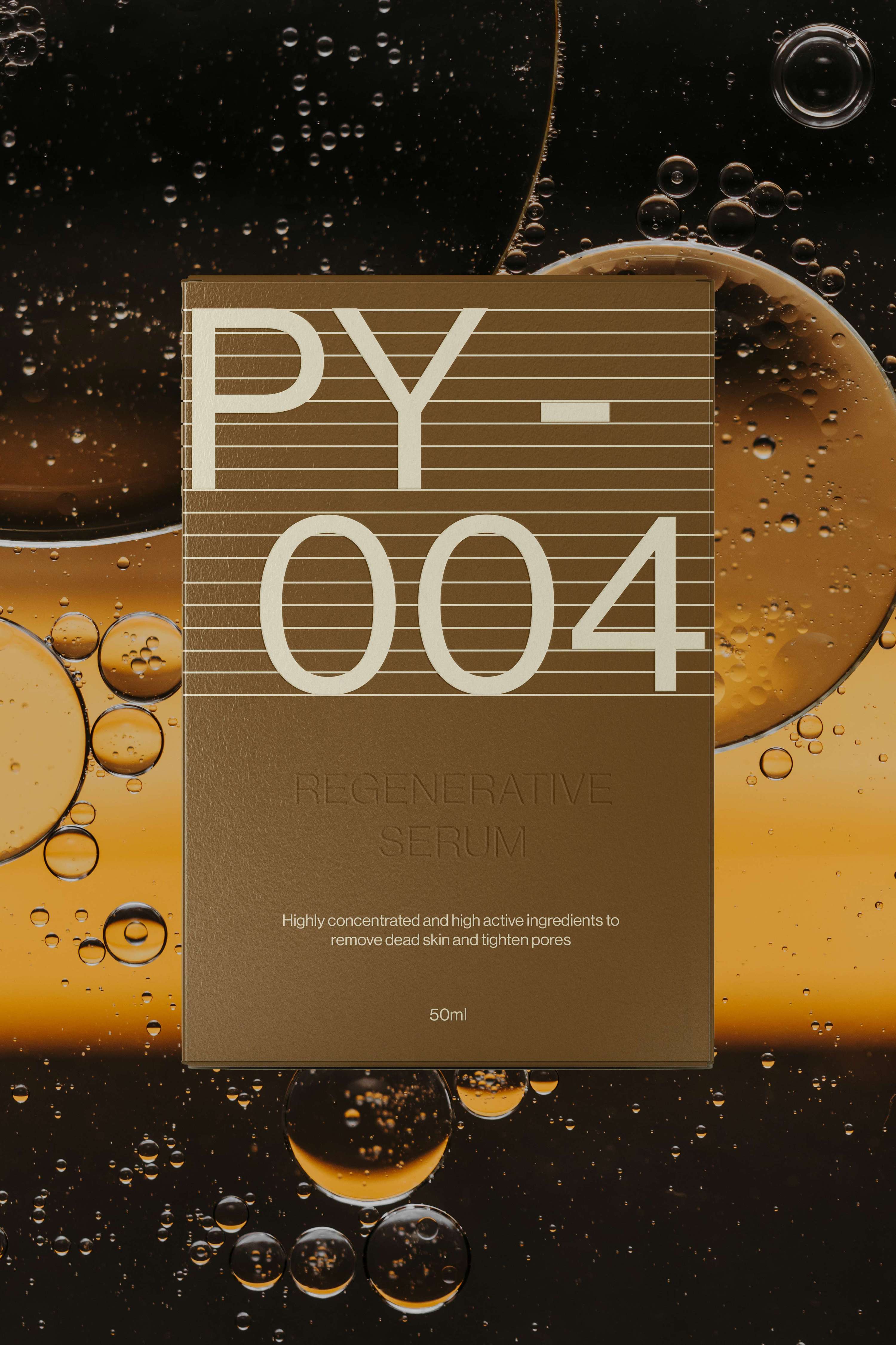 Identity and Packaging Design Concept for PY-OO Skincare by Asmah Mansur-Williams