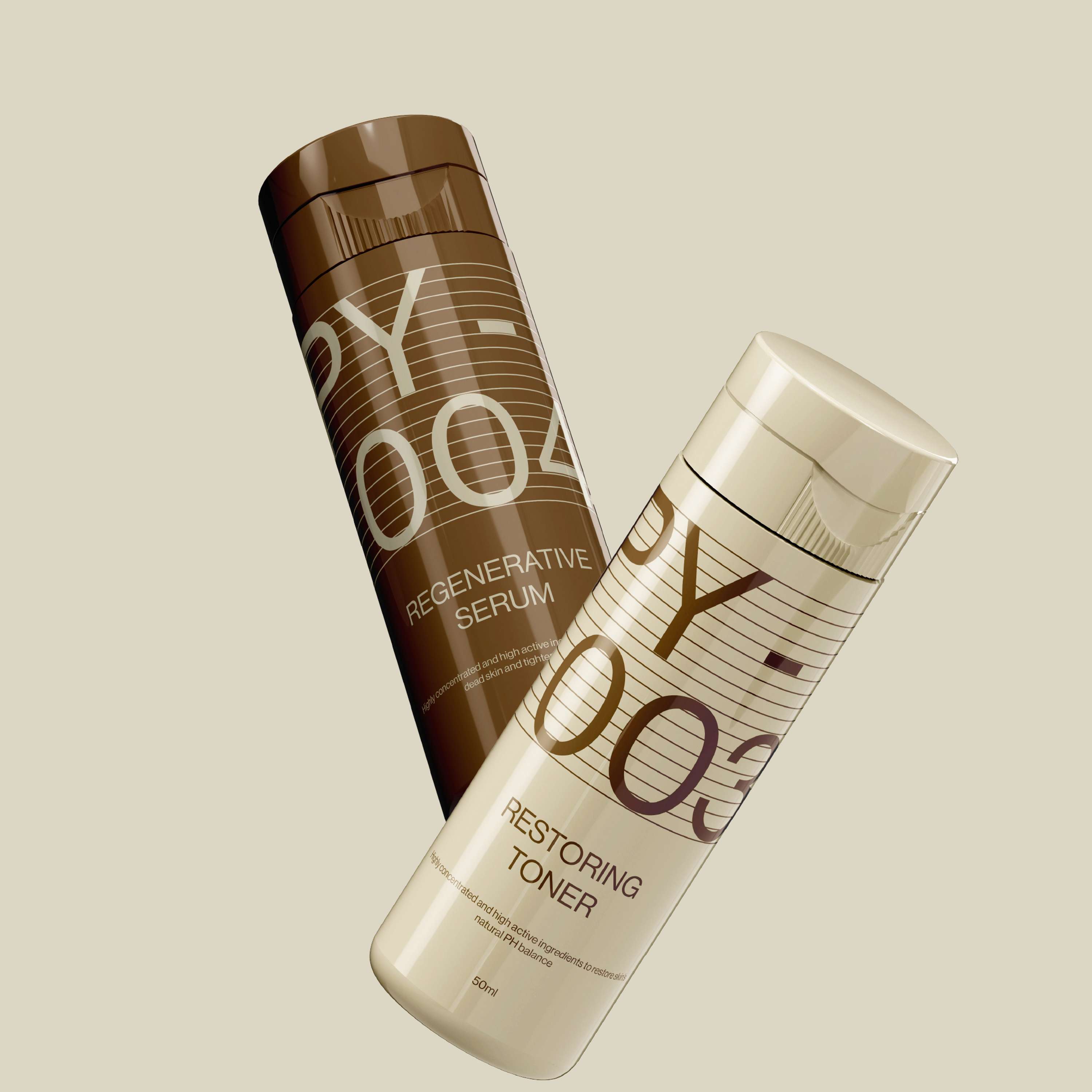 Identity and Packaging Design Concept for PY-OO Skincare by Asmah Mansur-Williams