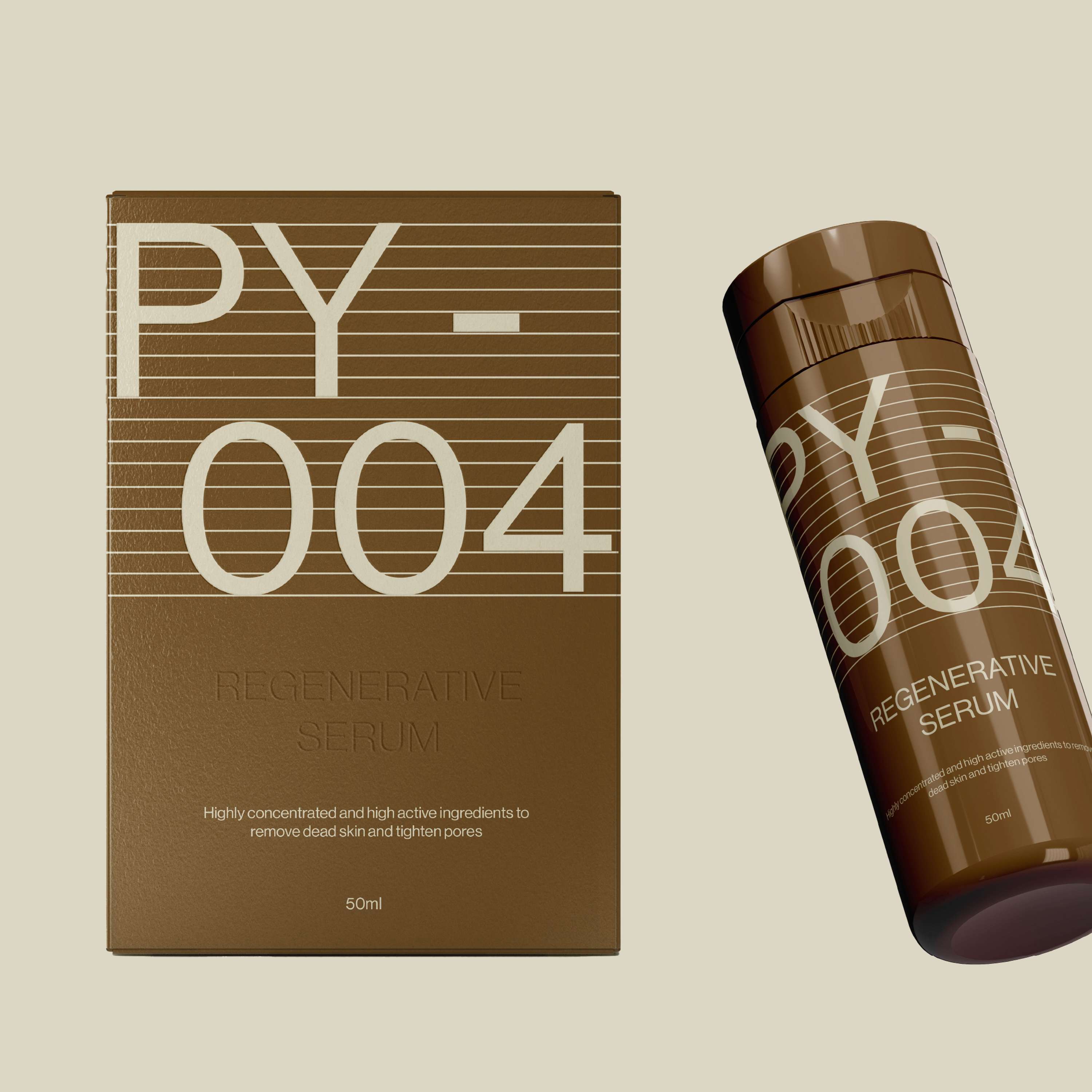 Identity and Packaging Design Concept for PY-OO Skincare by Asmah Mansur-Williams