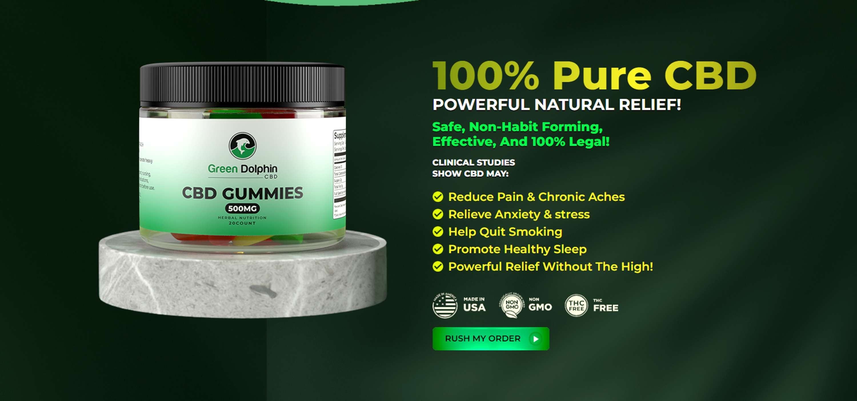 Green Dolphin CBD Gummies (2022 Shark Tank) Everything You Need To Know by sizu kka