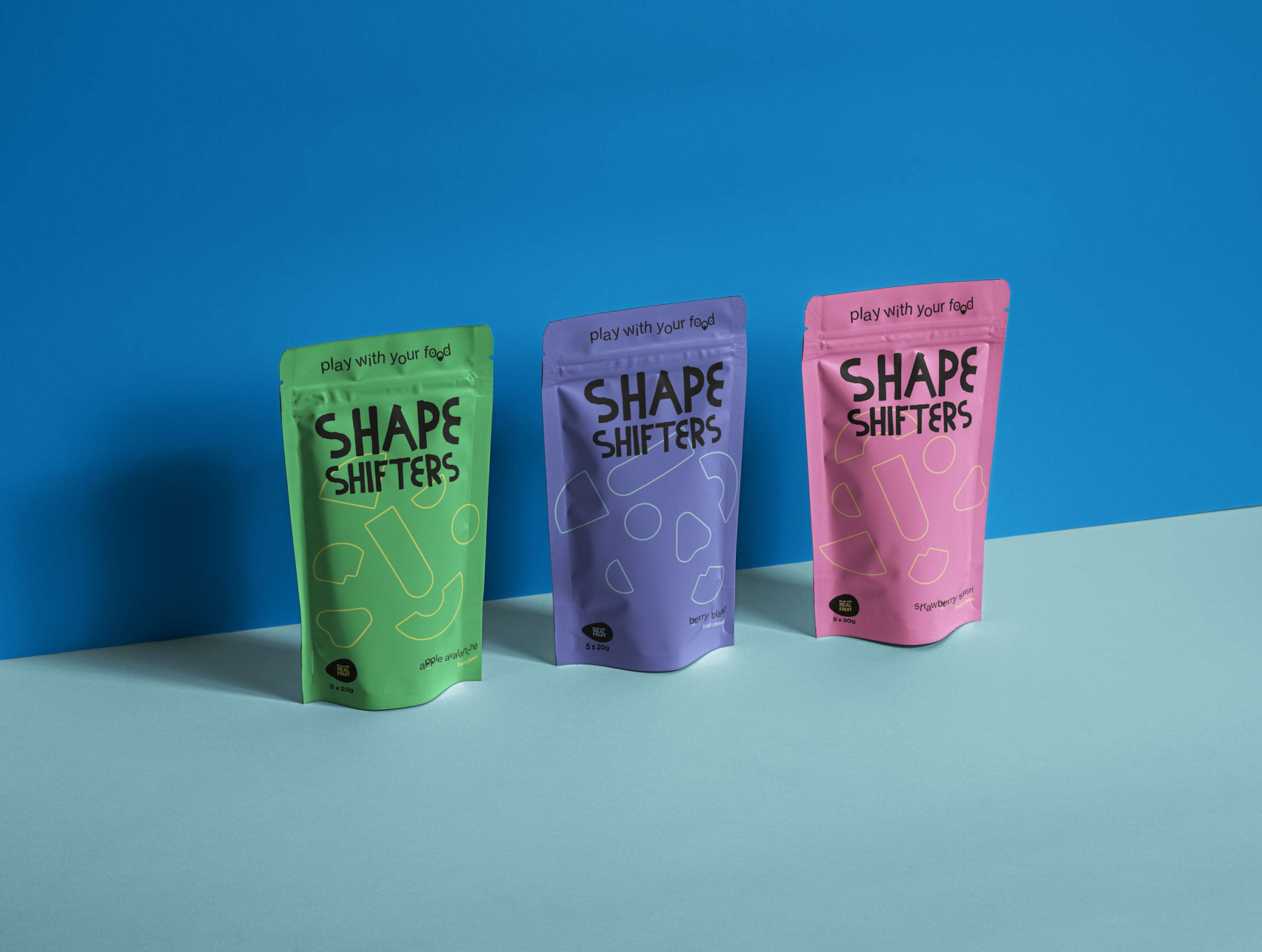 Shape Shifters - Fruit Chews by Kerry Henning