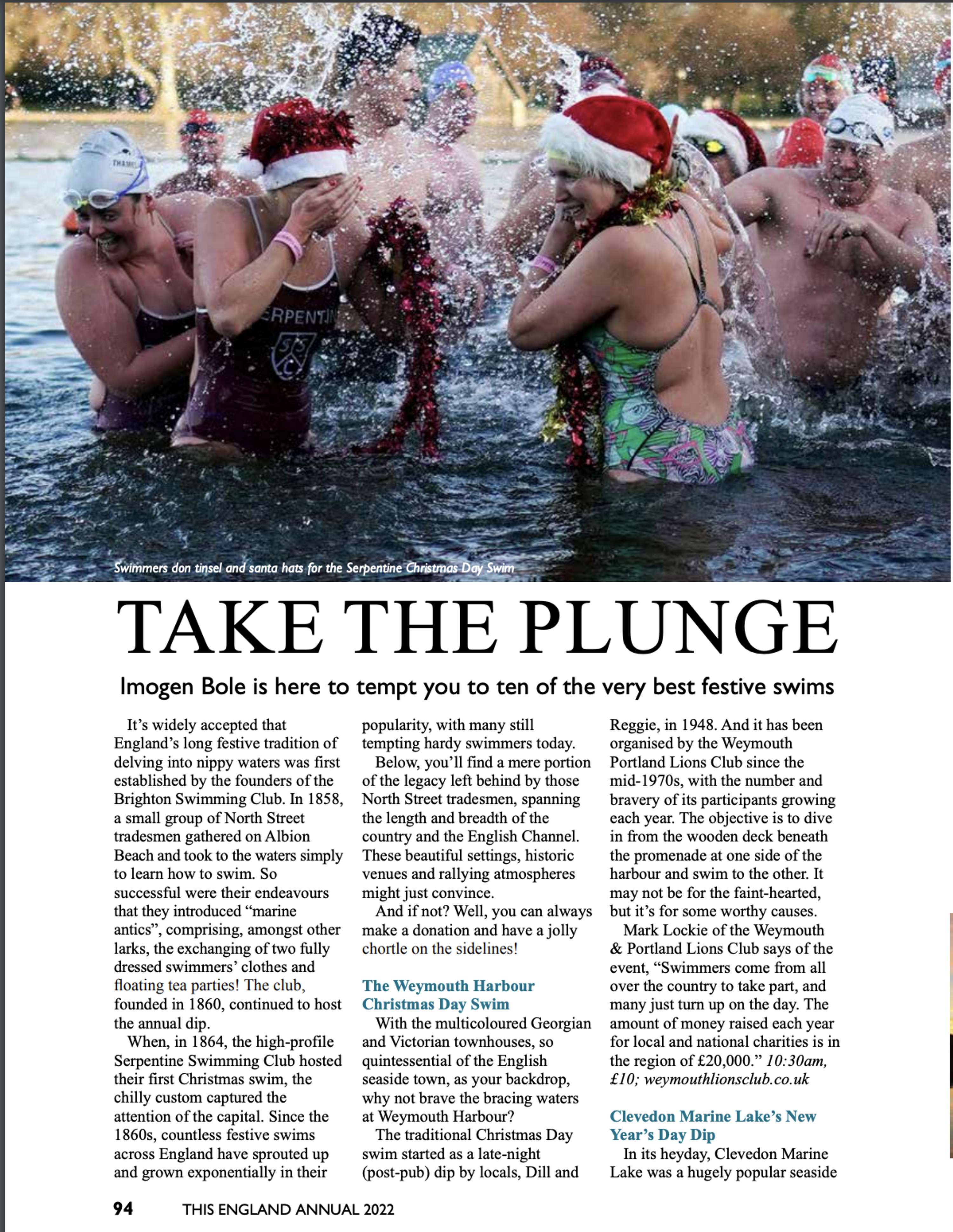 Take the Plunge by Imogen Bole by Imogen Bole