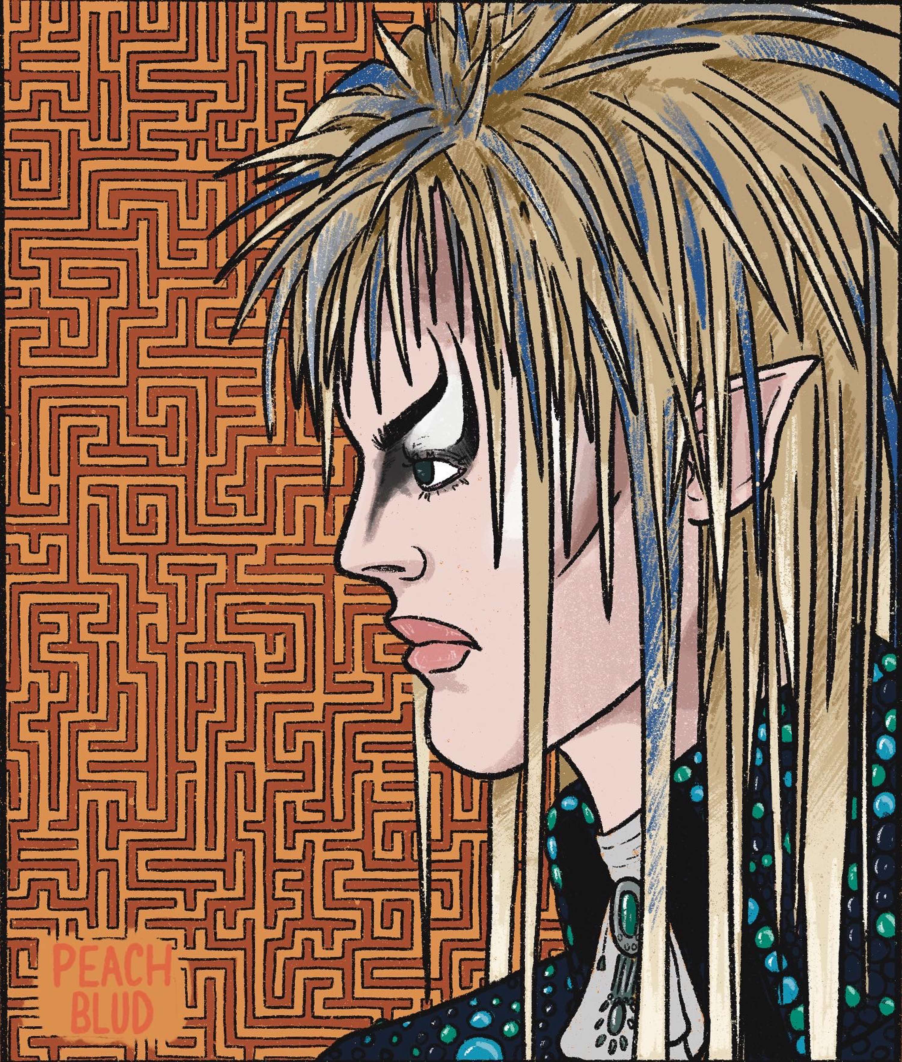 Labyrinth illustrations by Eleanor May Curtis