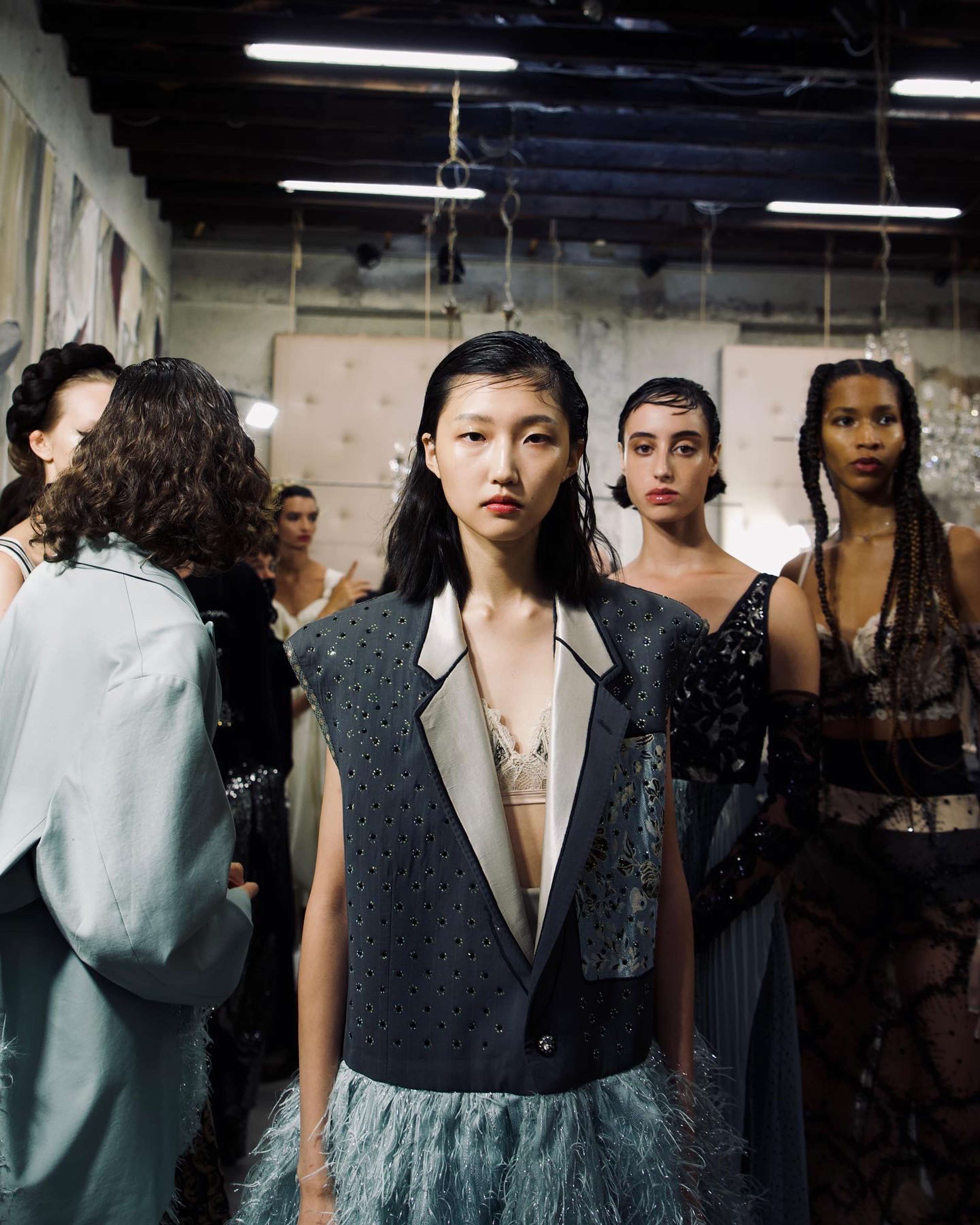 Backstage at Antonio Marras SS23 by Josh Upton