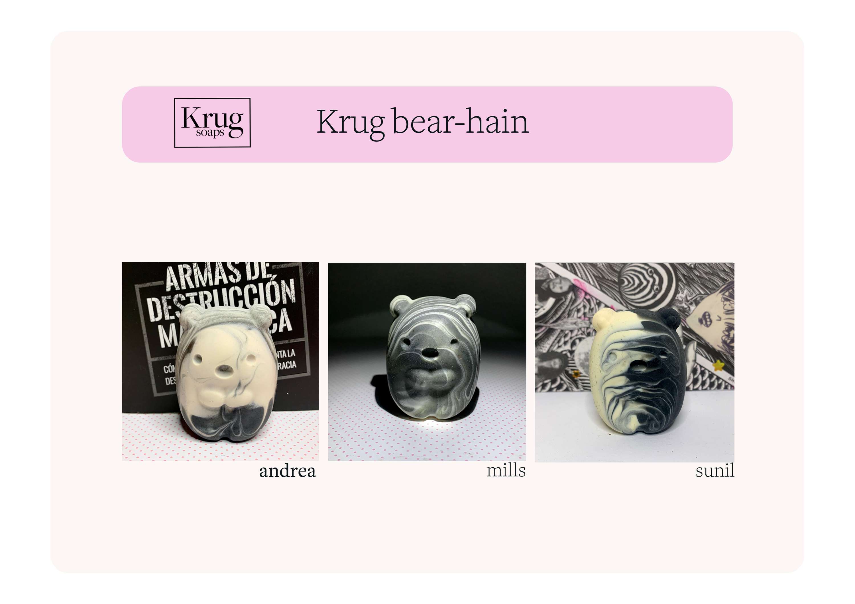 Krug soaps Berlin - www.krugsoaps.com by Dalida Kibir