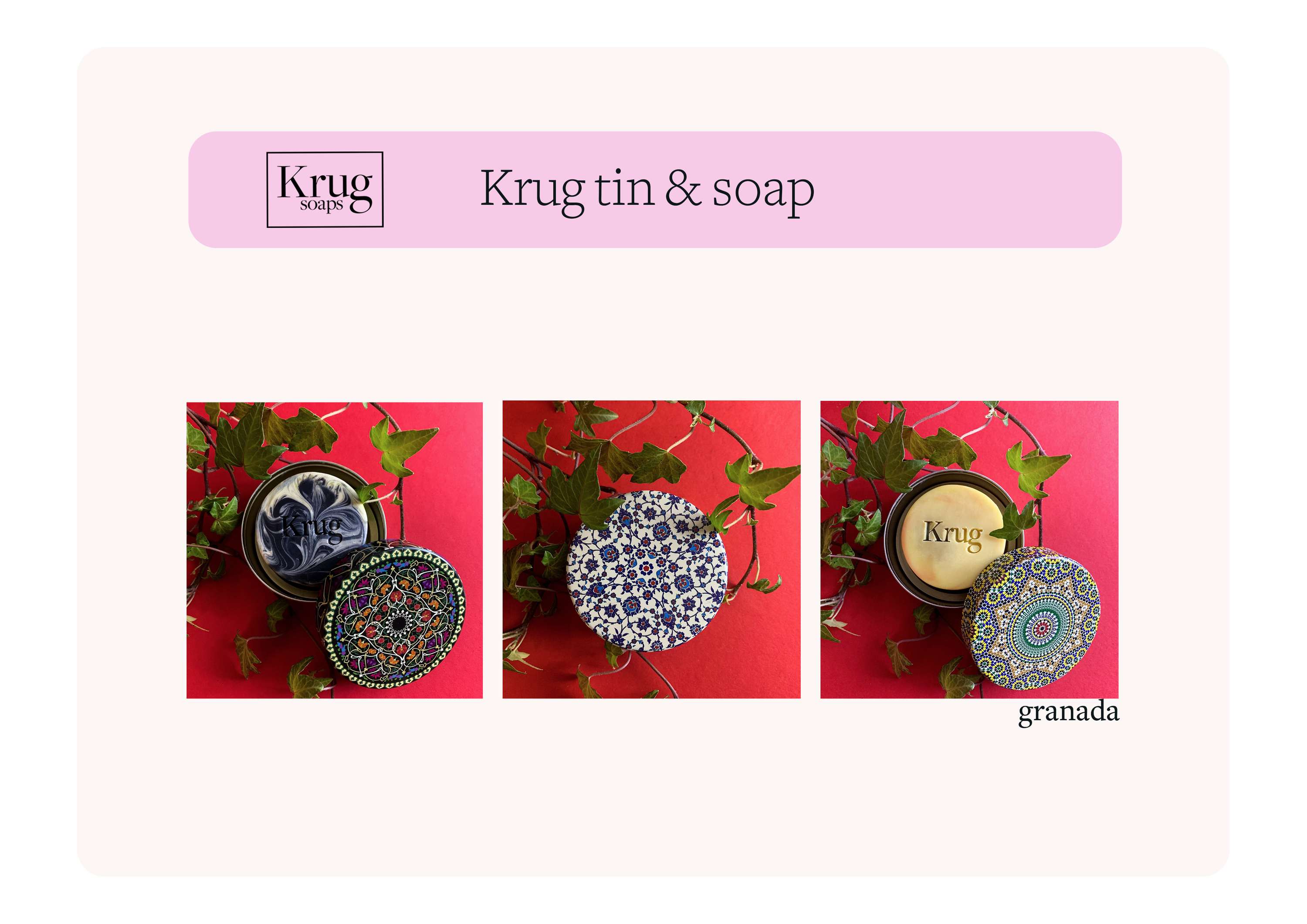 Krug soaps Berlin - www.krugsoaps.com by Dalida Kibir