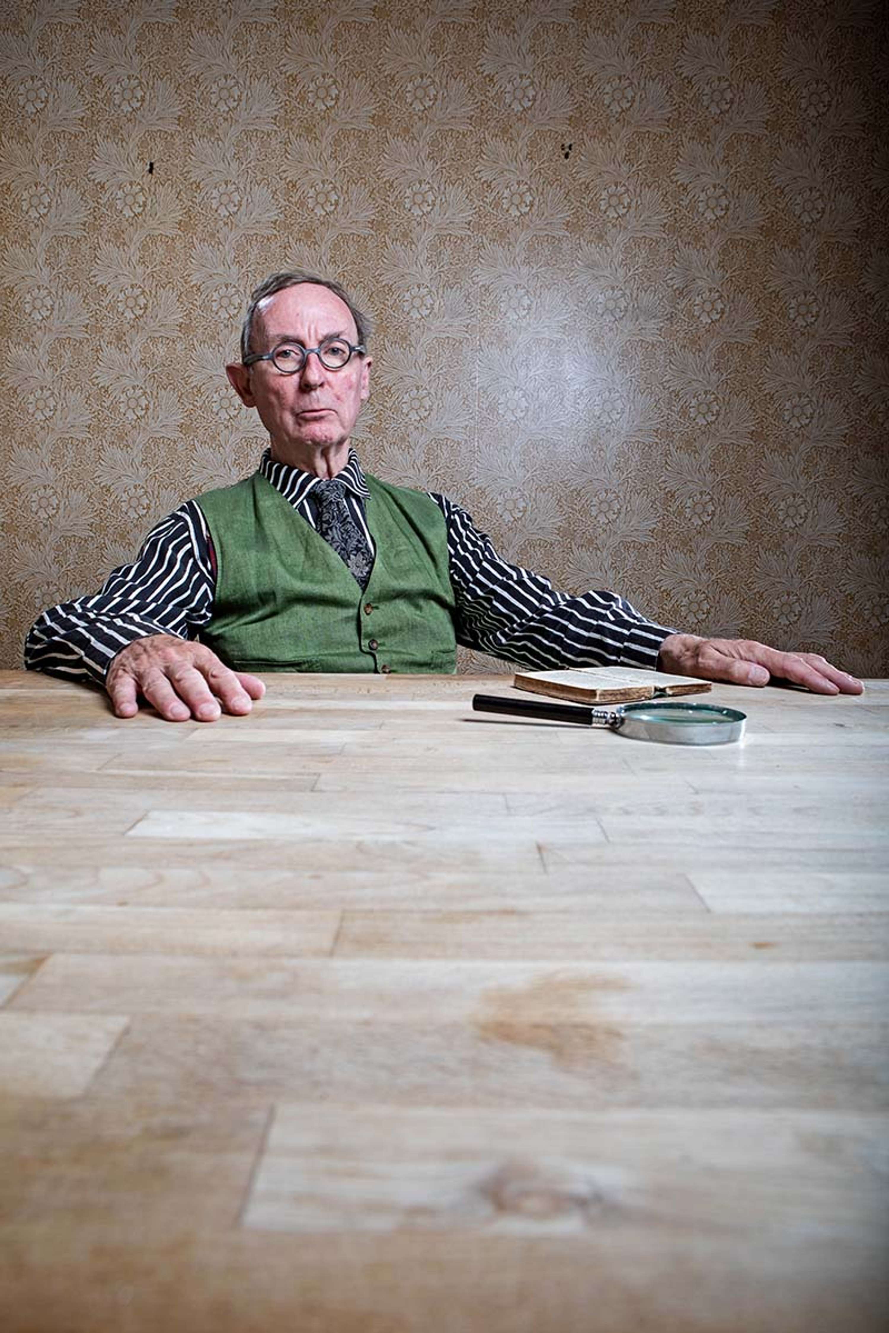 A.N. WILSON by Richard Cannon