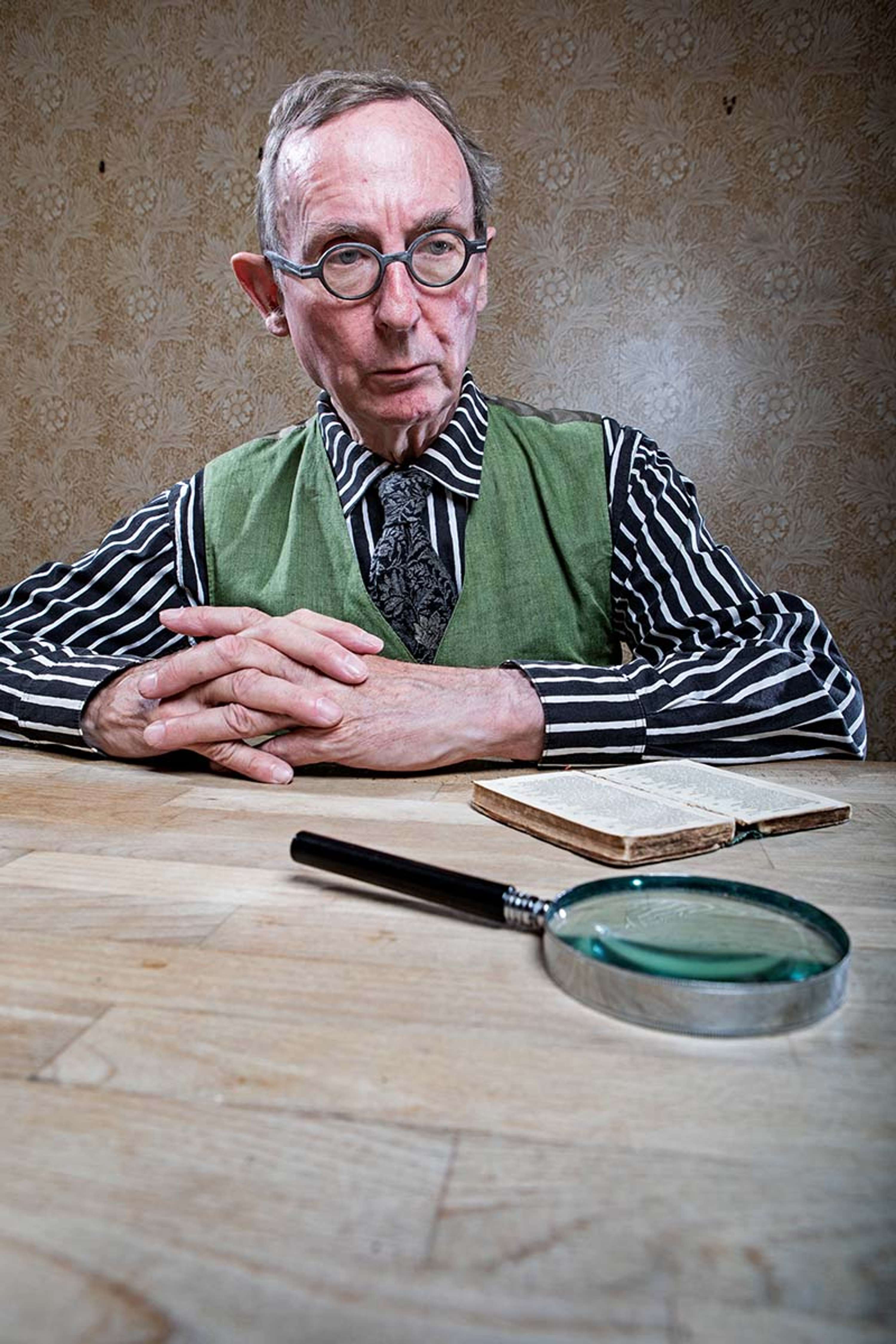 A.N. WILSON by Richard Cannon