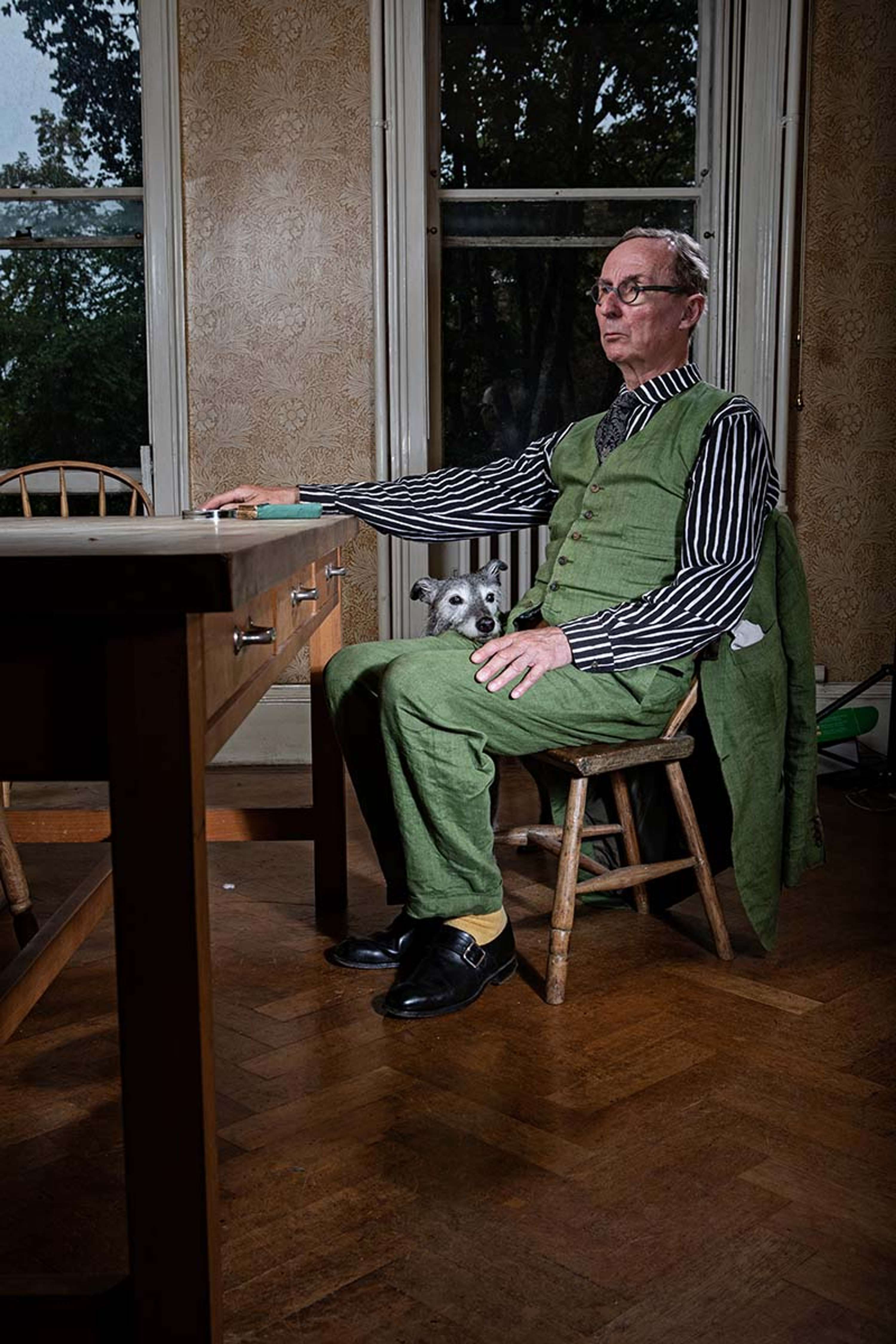 A.N. WILSON by Richard Cannon