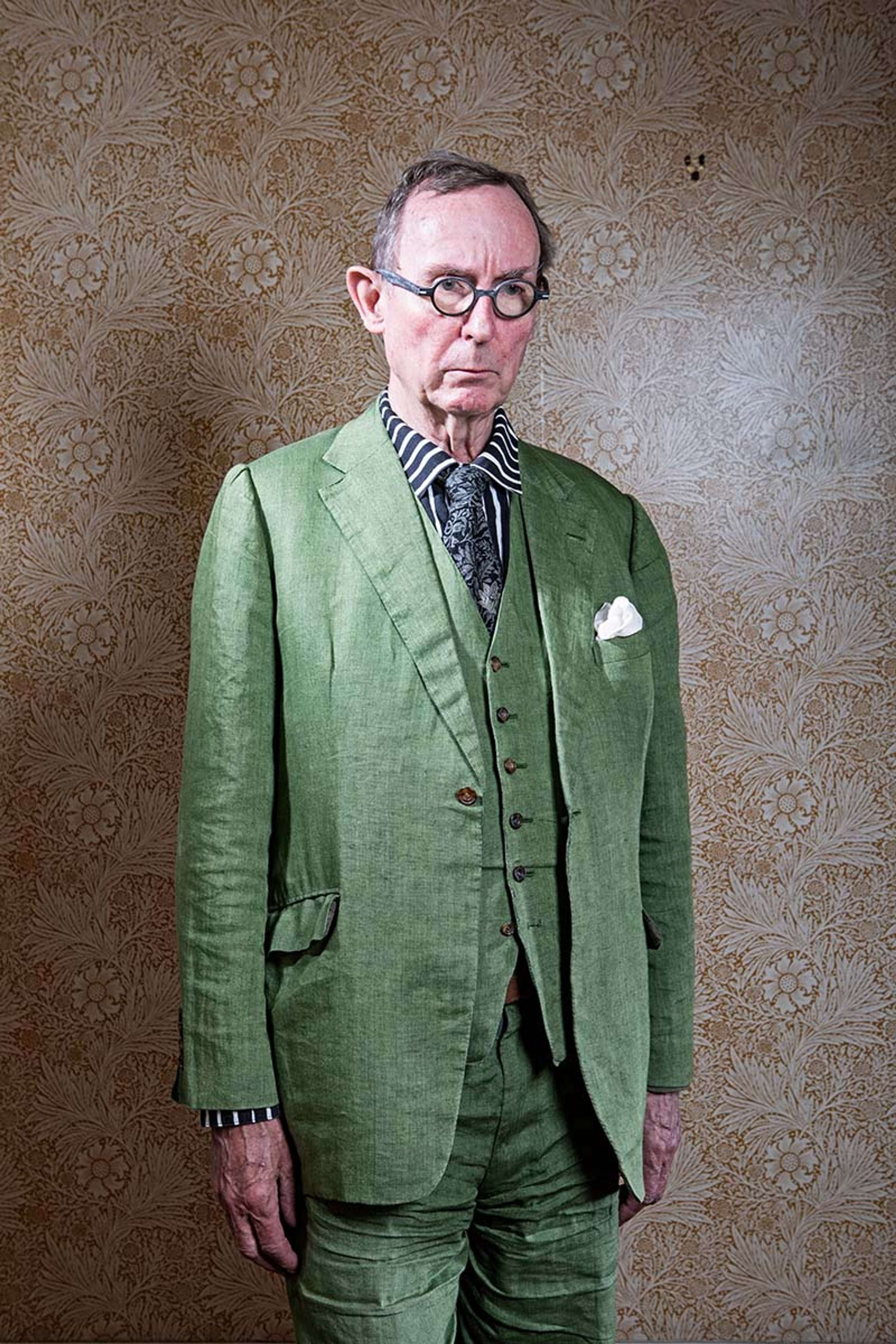 A.N. WILSON by Richard Cannon