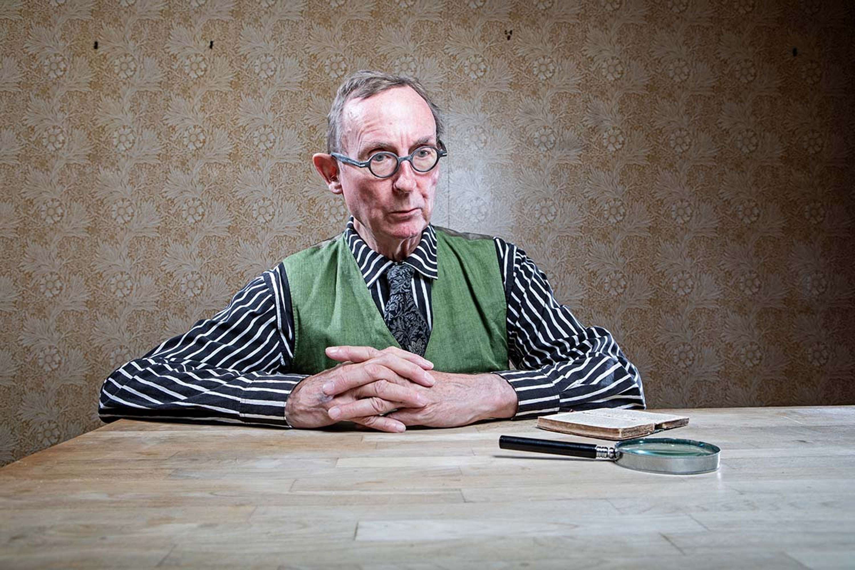 A.N. WILSON by Richard Cannon