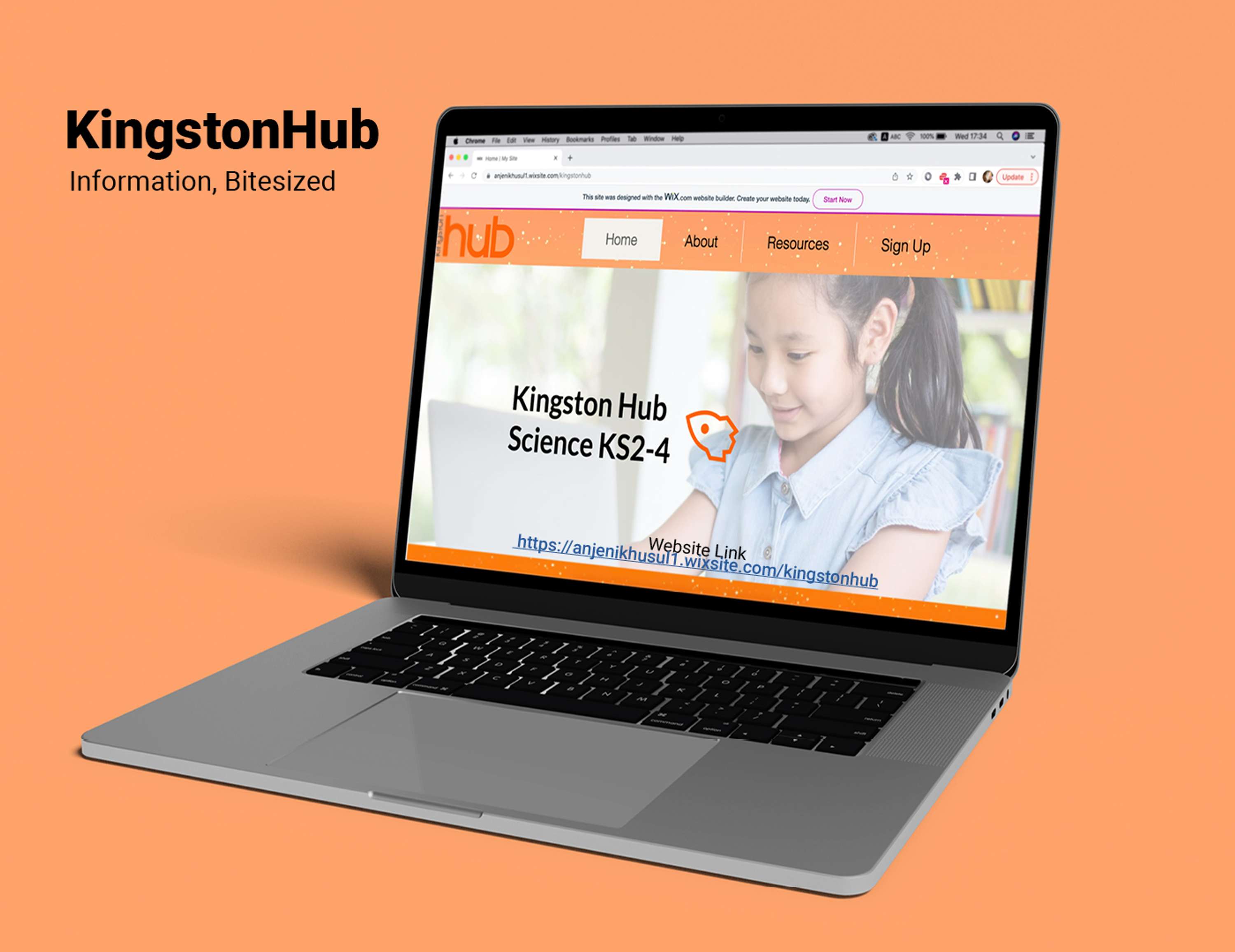 KingstonHub Web Design by Jadyn Dsouza