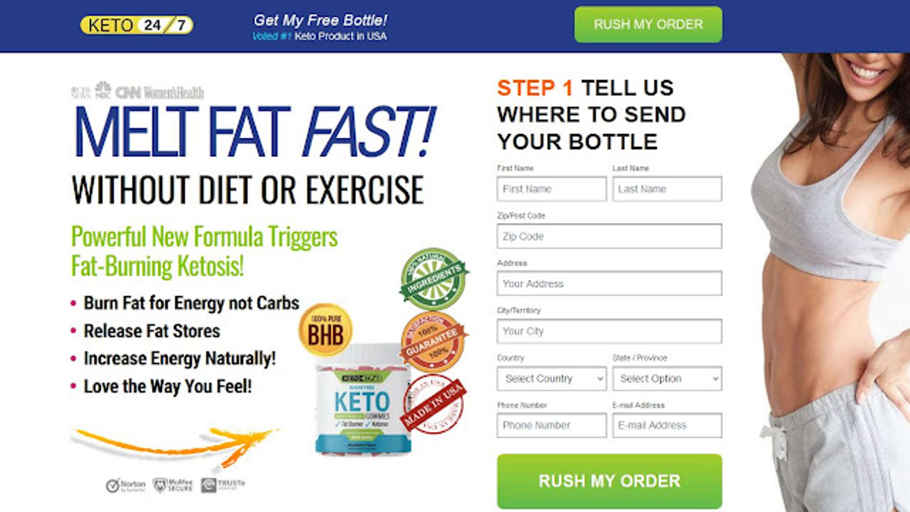 Get Better KETO 24/7 BHB GUMMIES Results By Following 3 Simple Steps by Keto 24/7 BHB Gummies