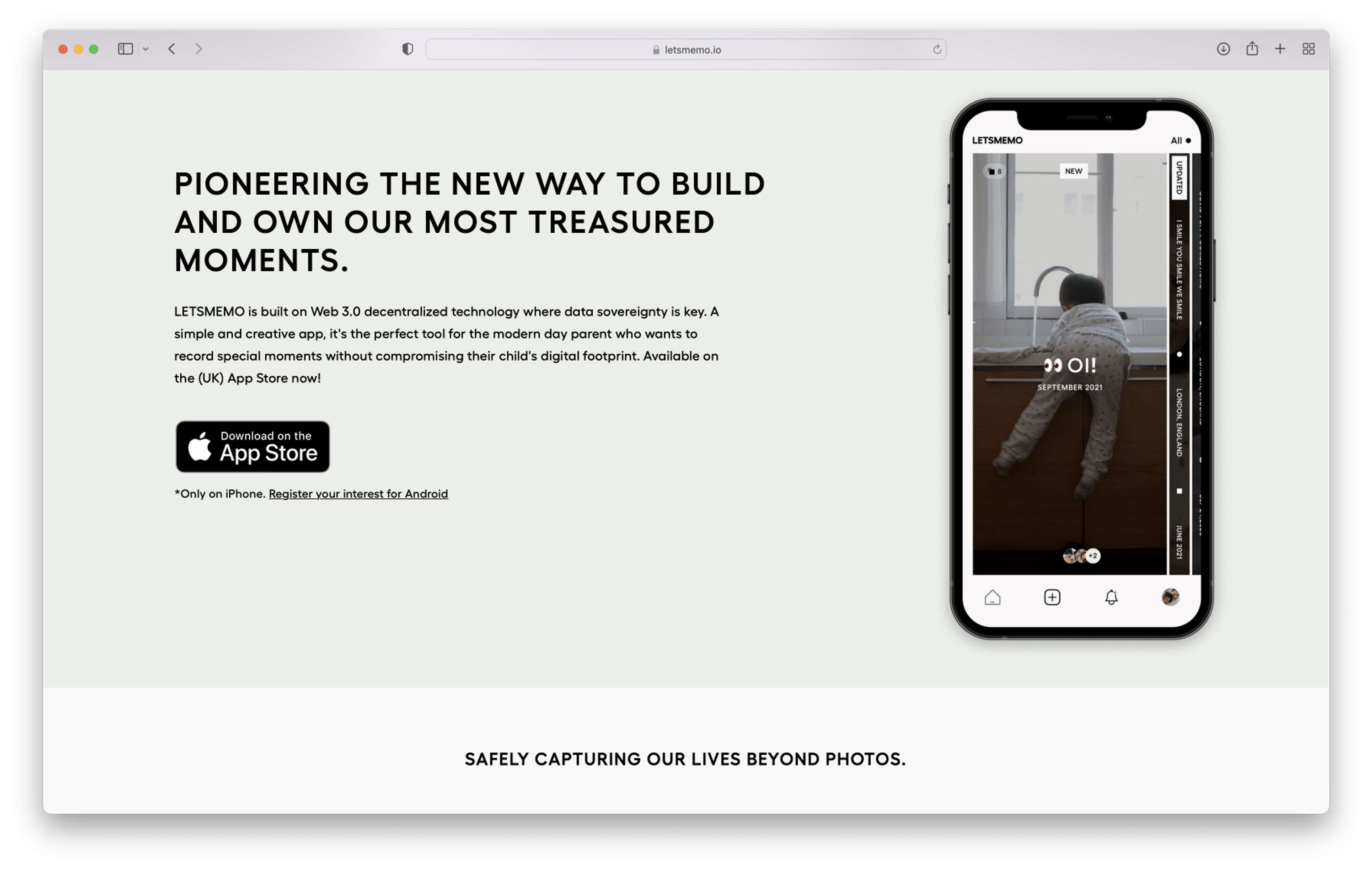 Web design & art direction for LETSMEMO by Marcelina Stempak