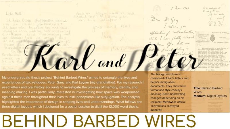 Behind Barbed Wires by Hildie Leyser