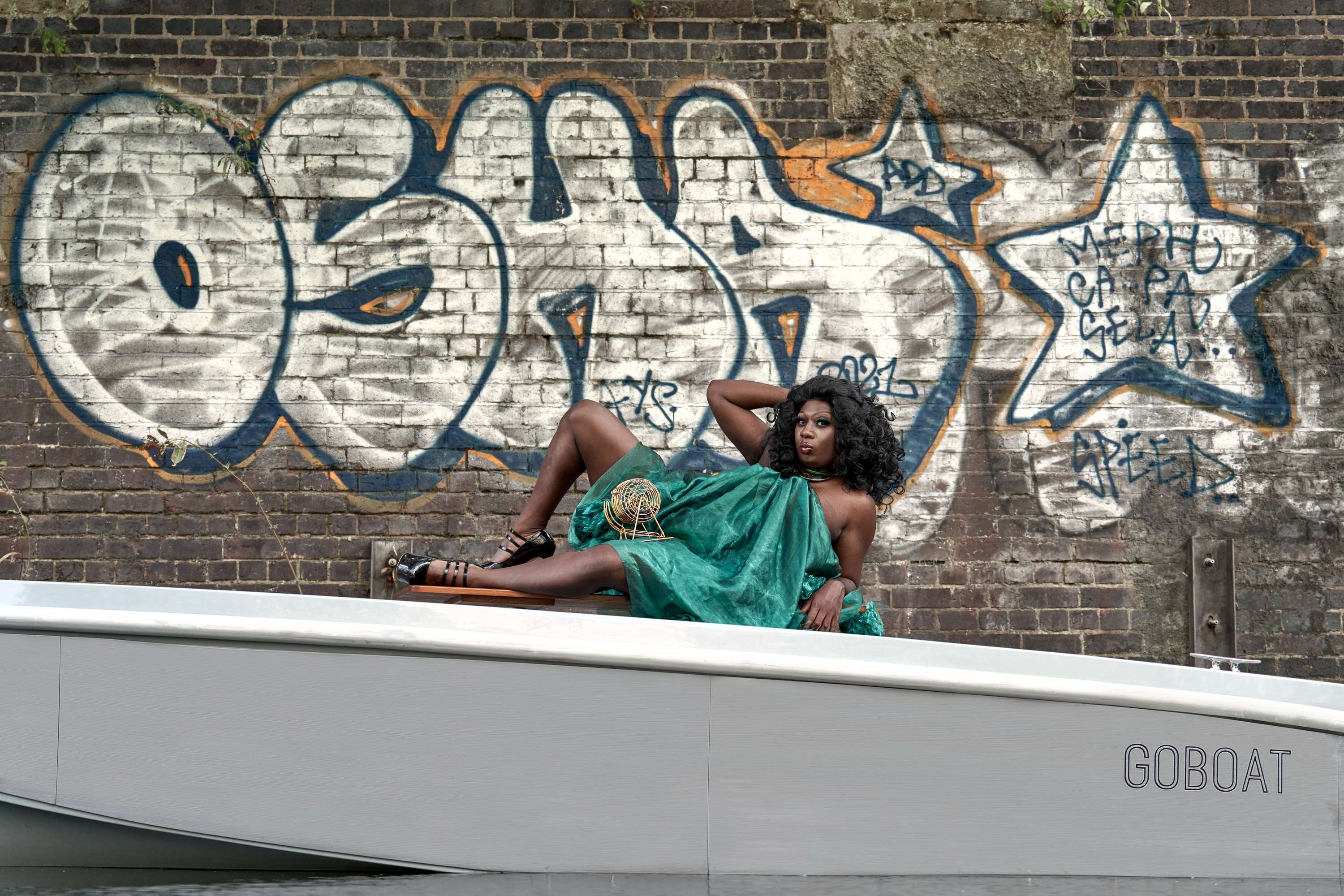 GoBoat X The Flapper - bottomless drag bingo by Brett Smith