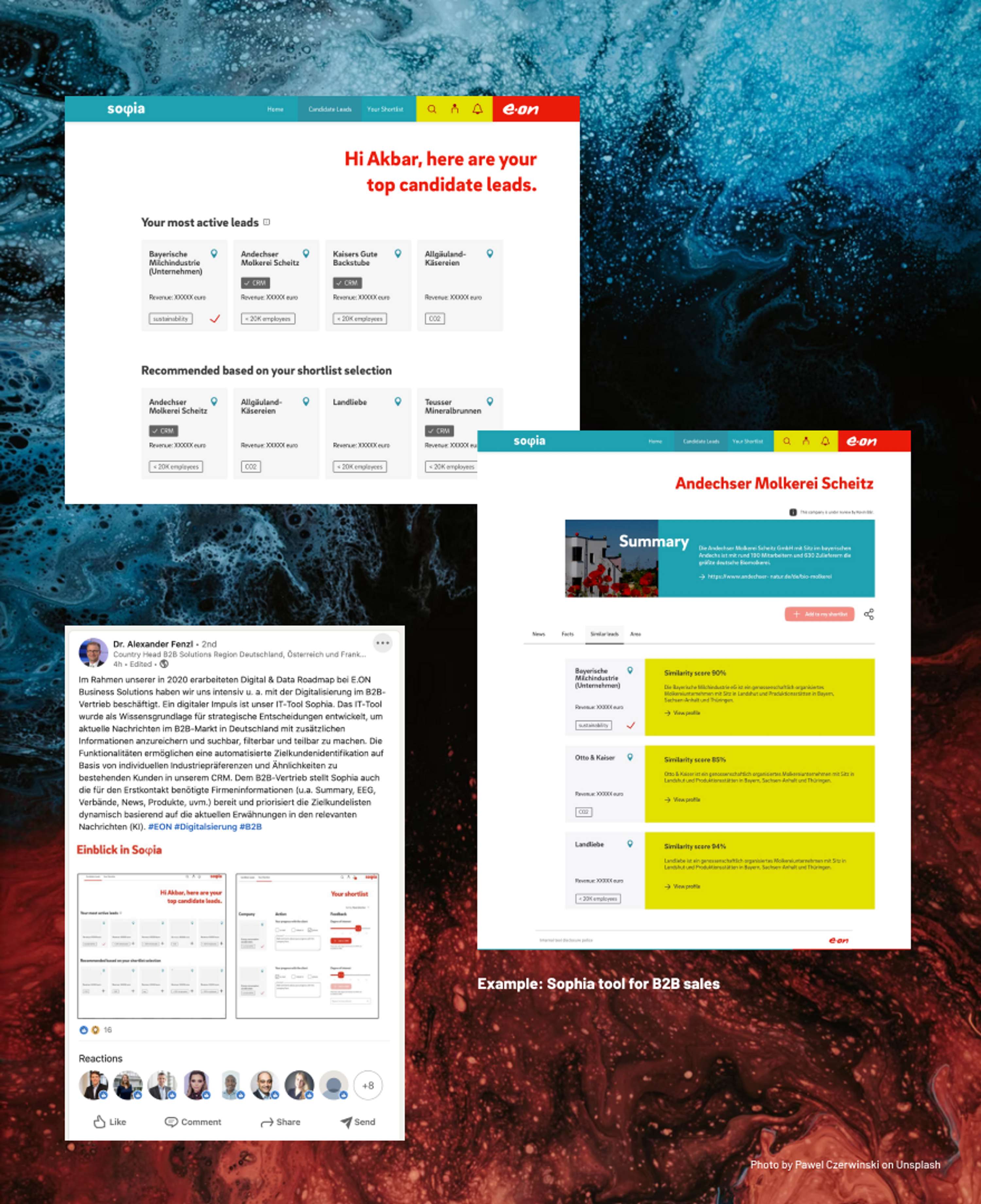 Sophia tool for B2B – knowledge management with data science and ML by Kata Spychala