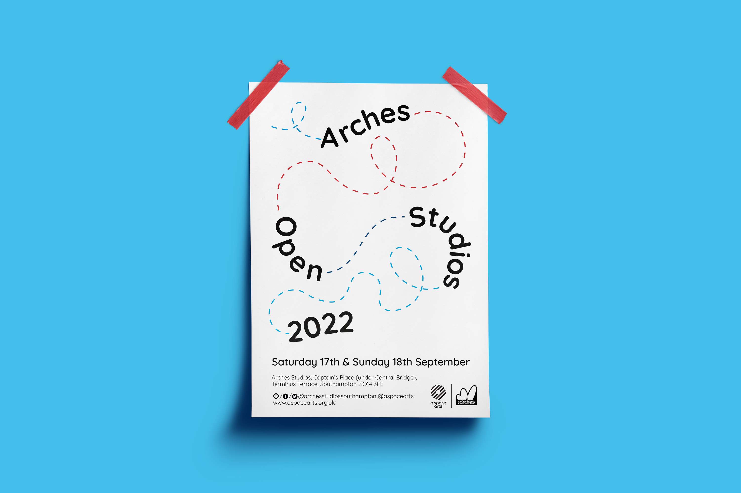 Arches Open Studios 2022 - Branding & Identity by Kirstie Banks