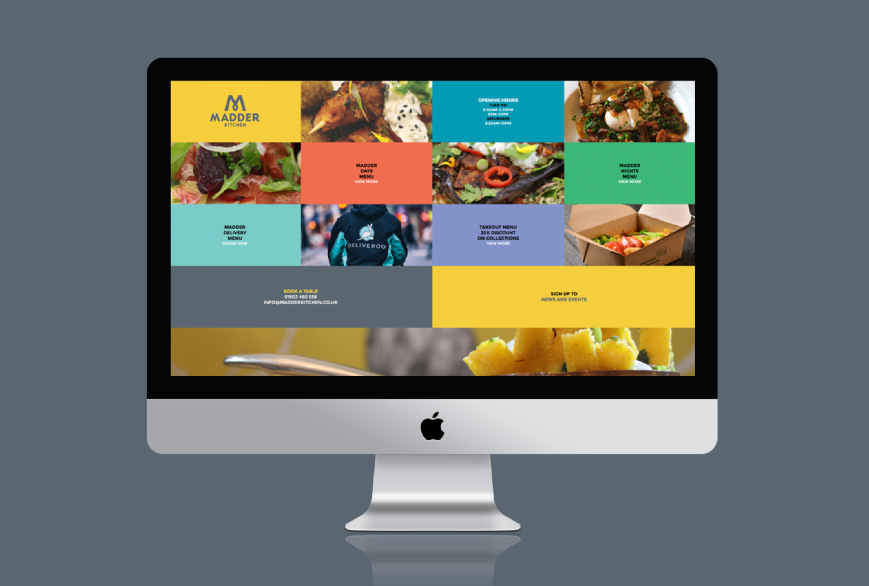 Restaurant Branding and Website Design by Rob Wilkes