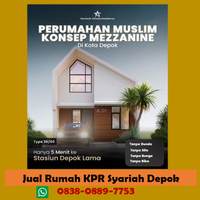 WA 0838-0889-7753 Beli Rumah Kredit Syariah Di Depok logo