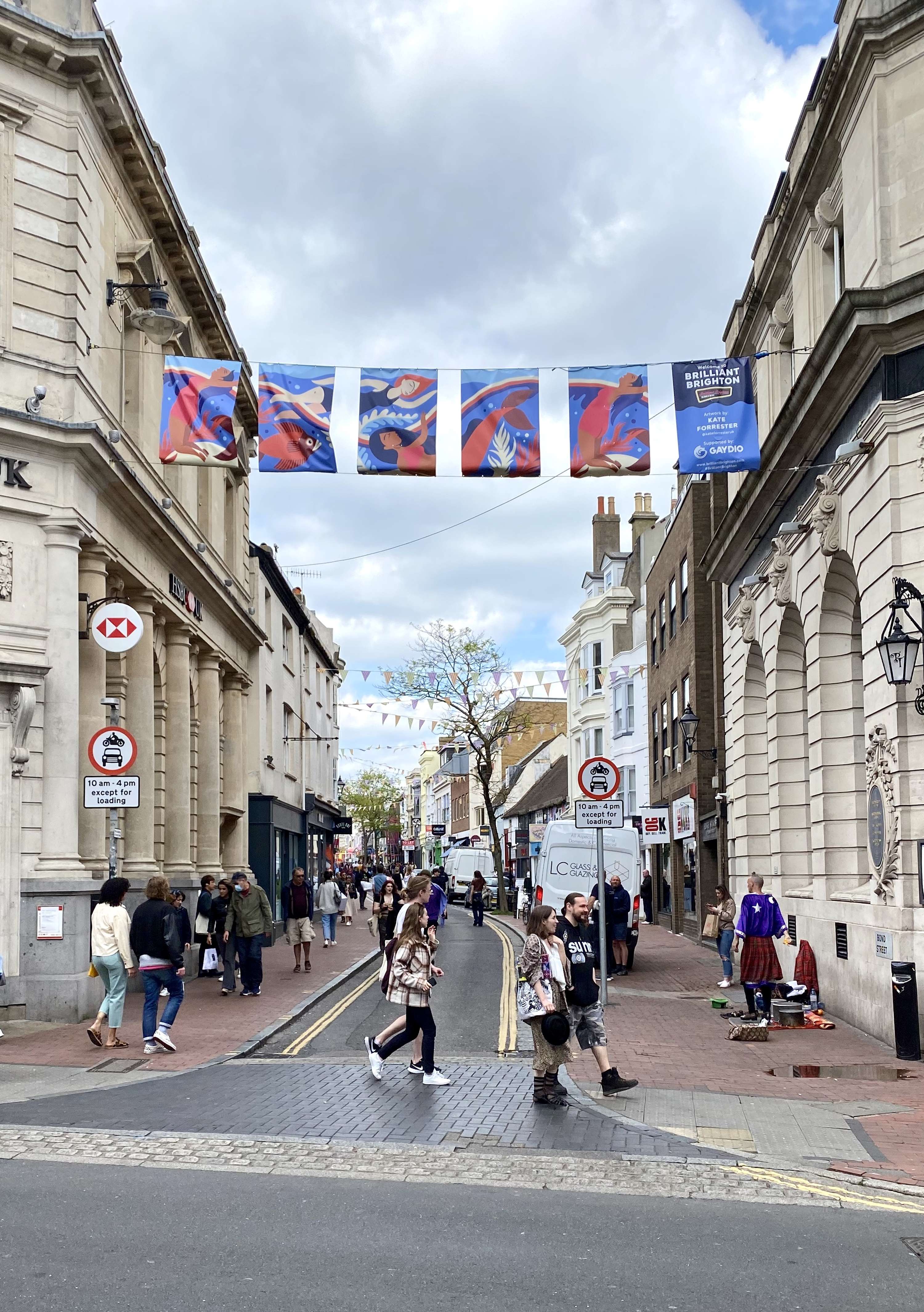 Brighton Banners by Kate Forrester