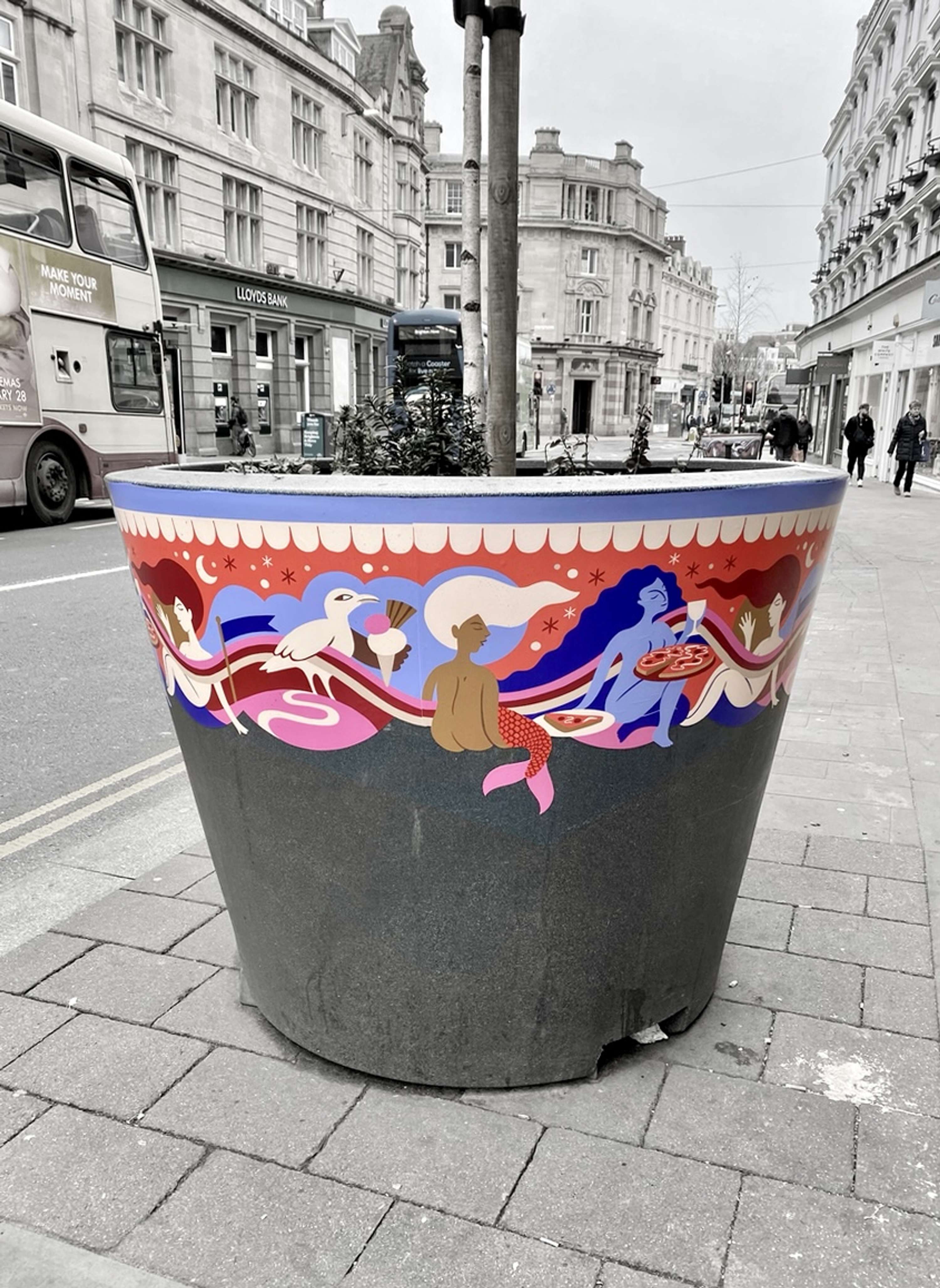 Brighton Banners by Kate Forrester