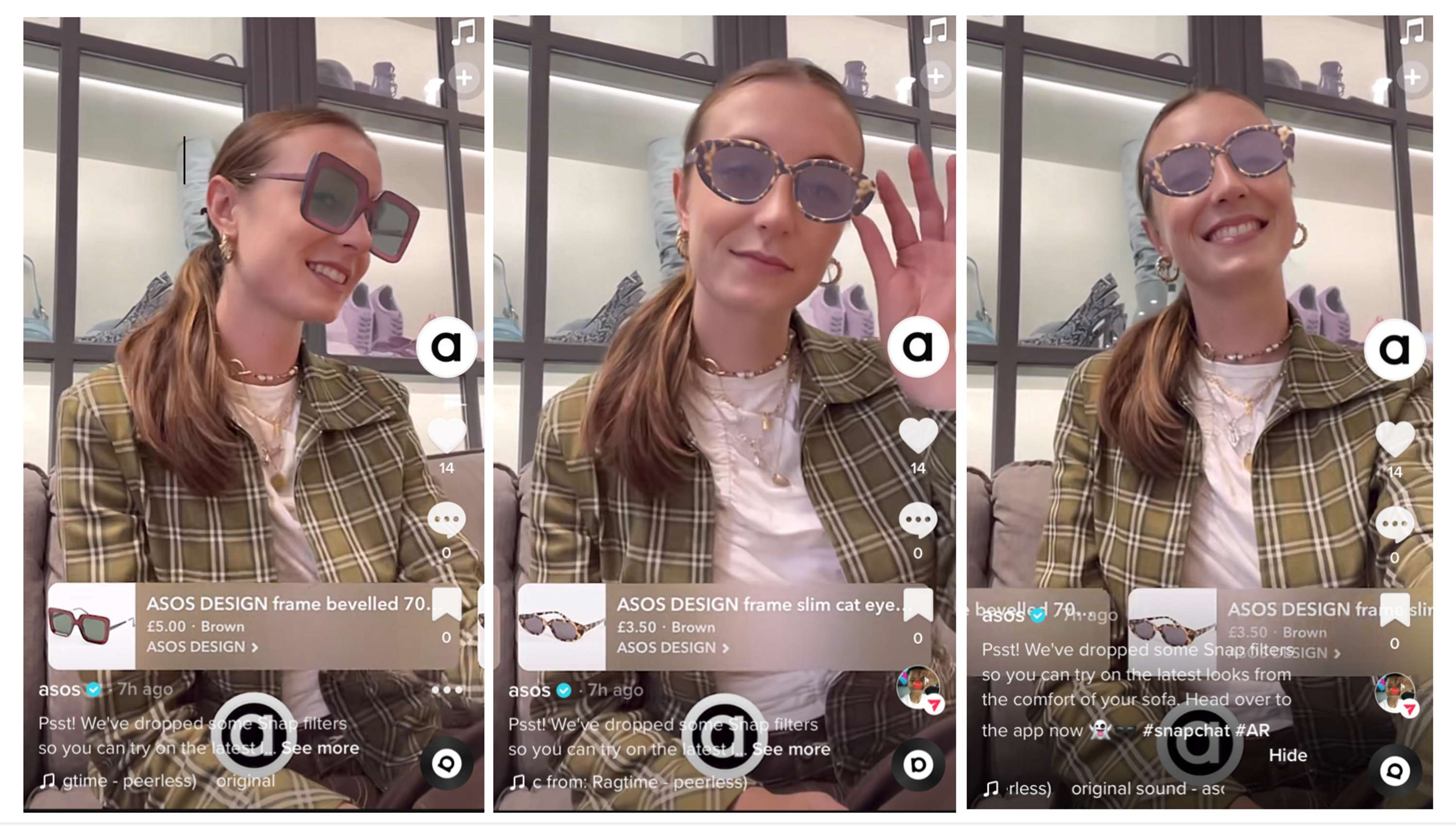 ASOS: Snap Filter TT 2022 by Natalie Grover