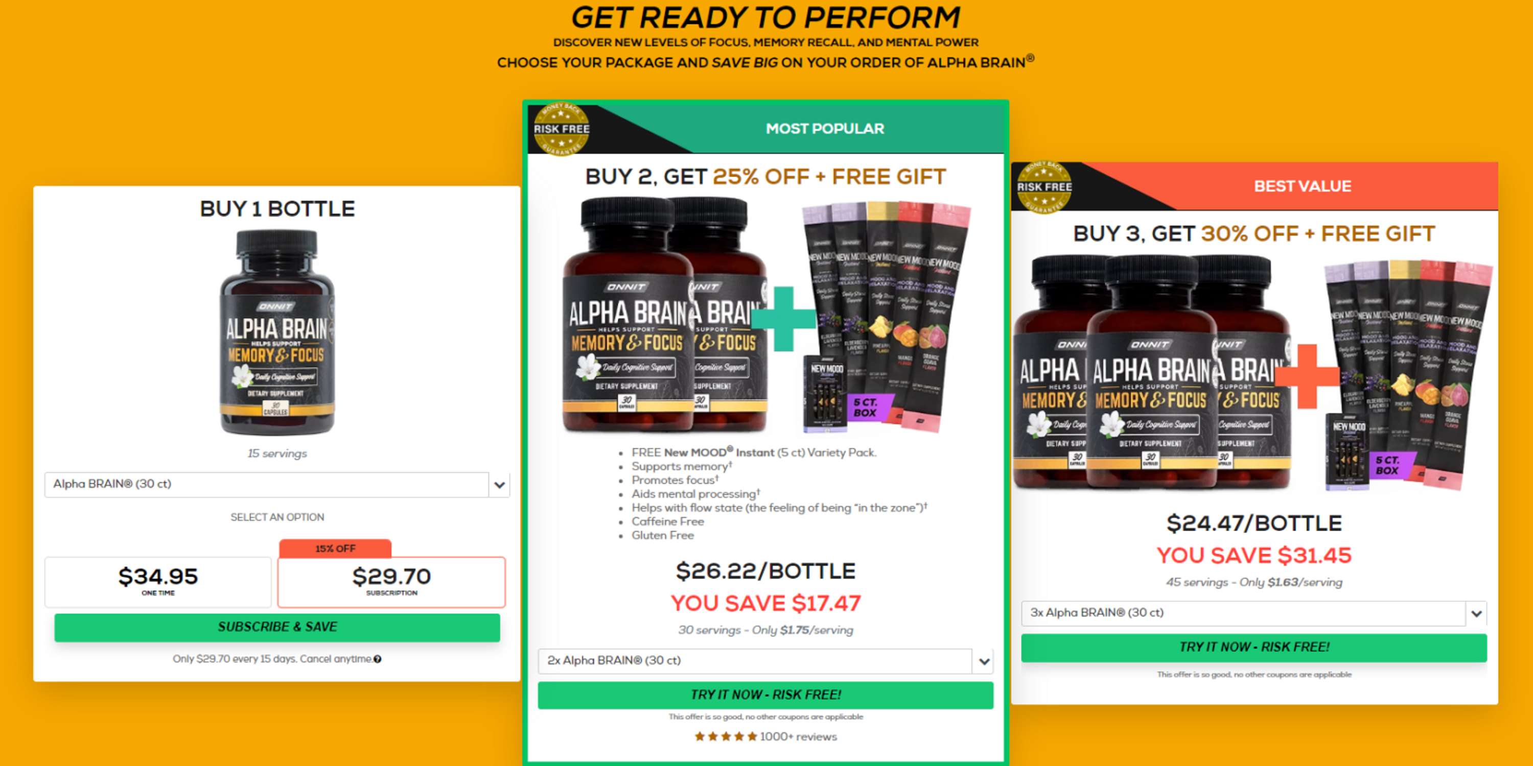 Alpha Brain:-Reviews |Brain Booster,Price|Works & Buy! by Alpha Brain