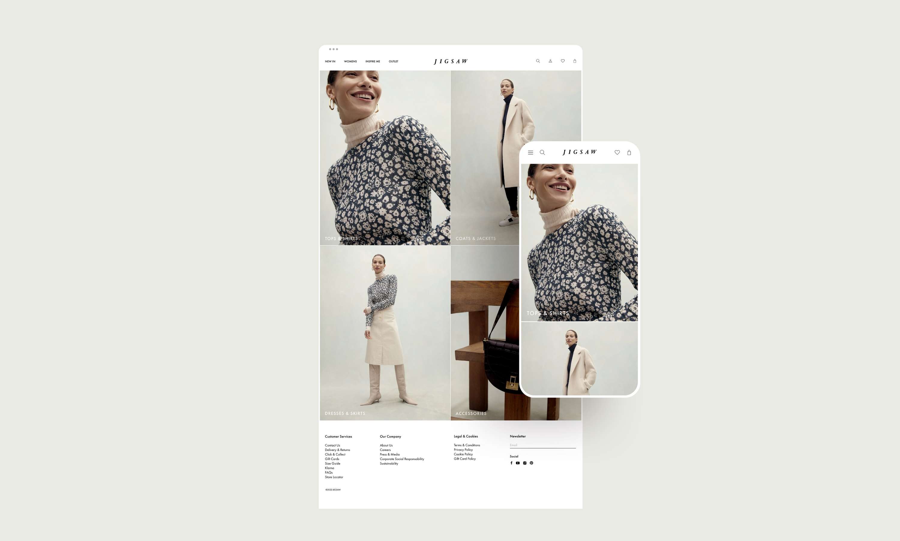 JIGSAW — Website Re-design (UI) by Fiona Barnes