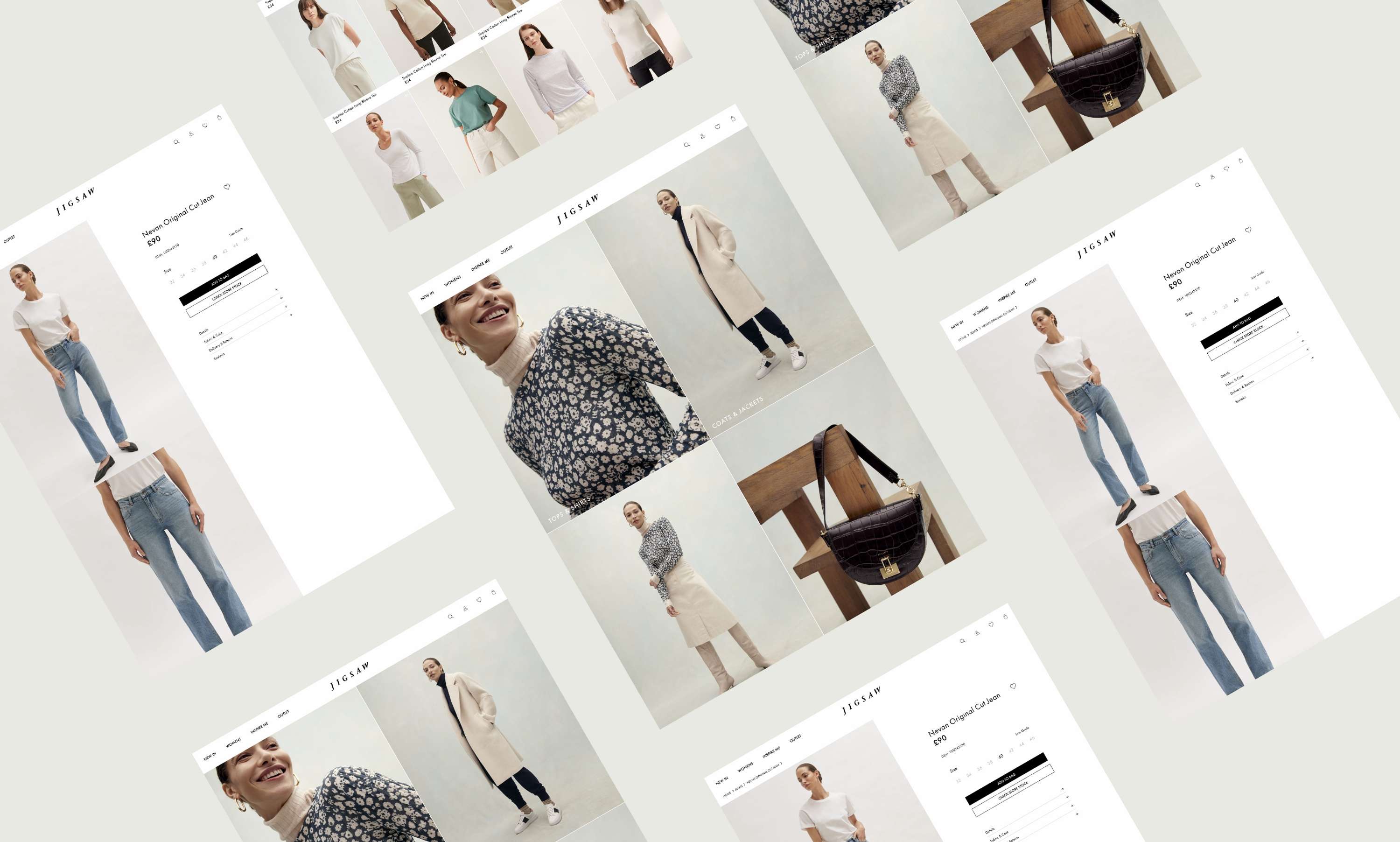 JIGSAW — Website Re-design (UI) by Fiona Barnes