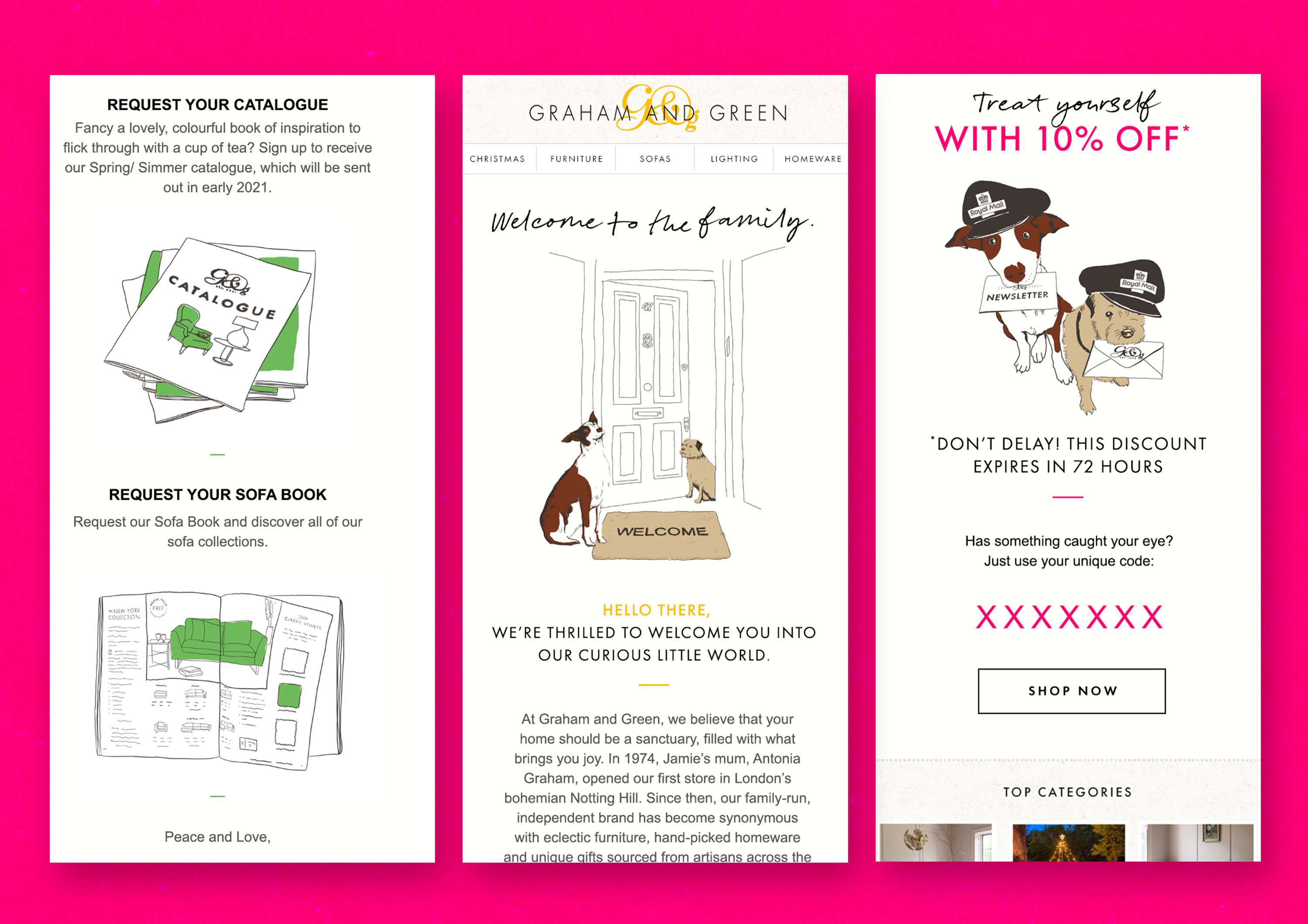Newsletter Design by Marilia Quemard