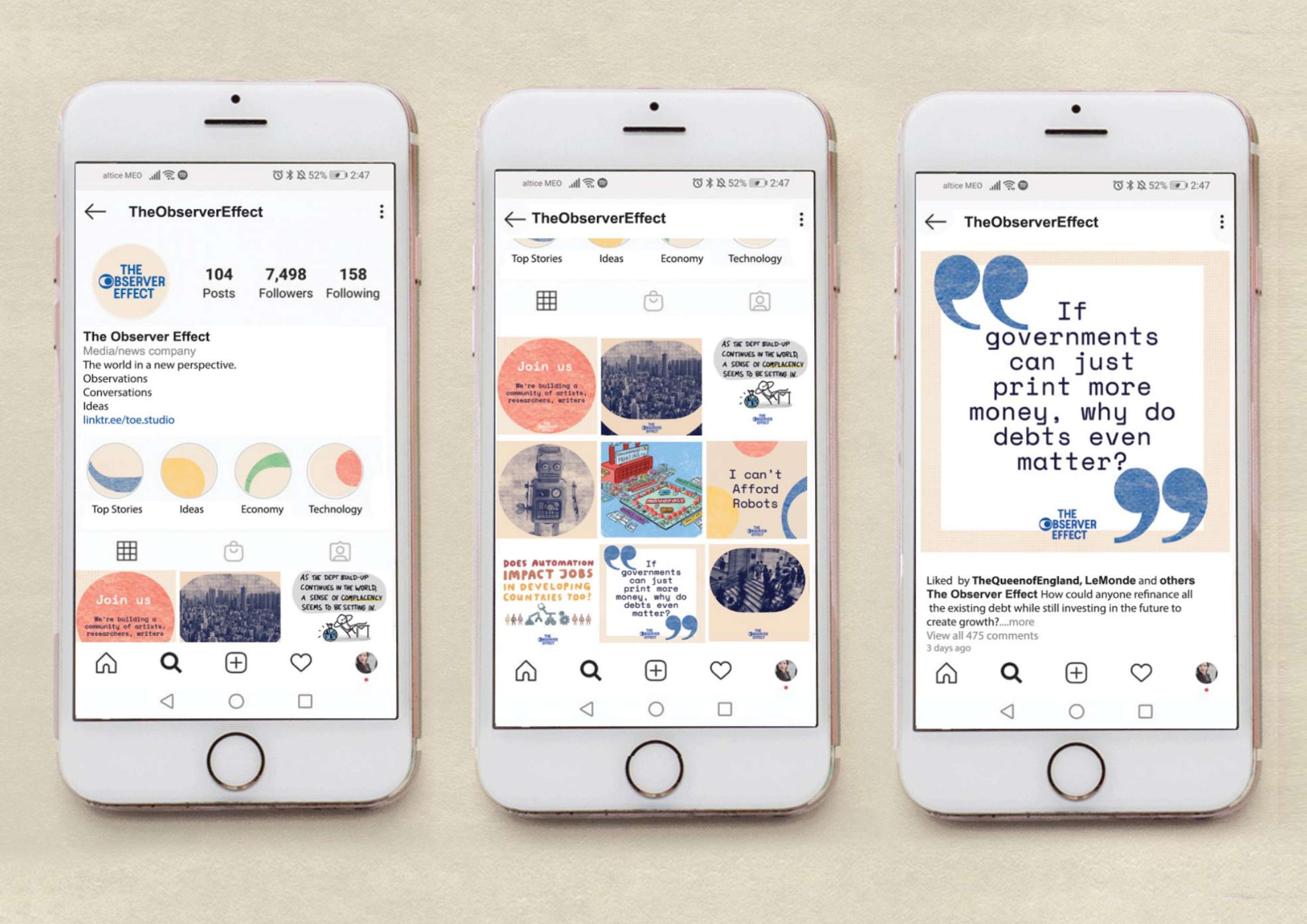 Newsletter Design by Marilia Quemard