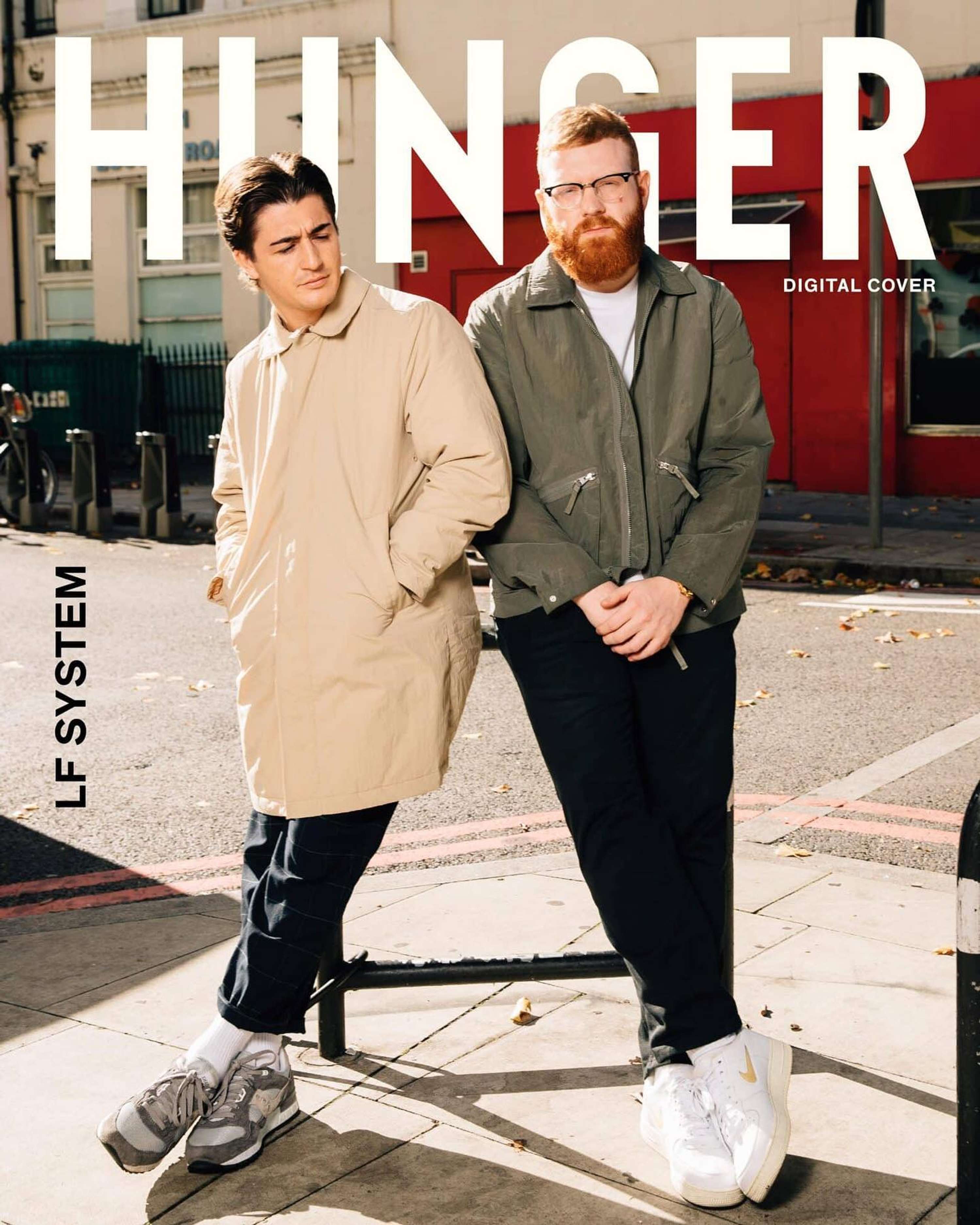 HUNGER Magazine with LF System by Lucy Parker