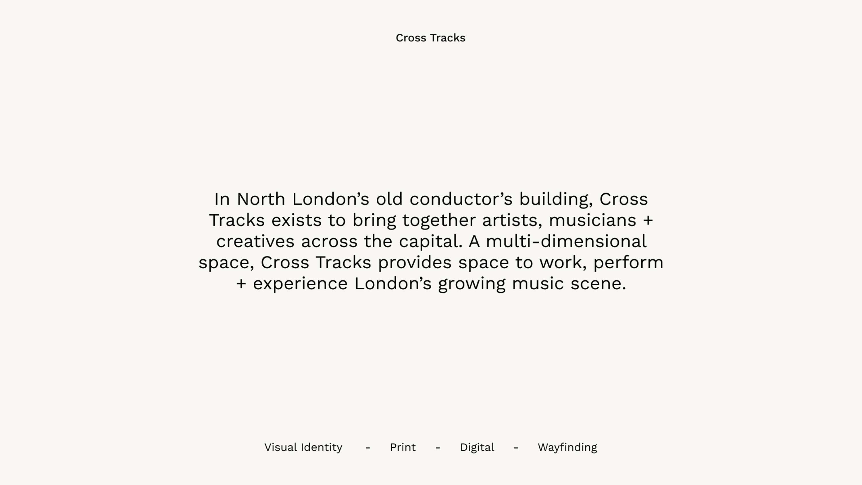 Cross Tracks by Elle Pardew