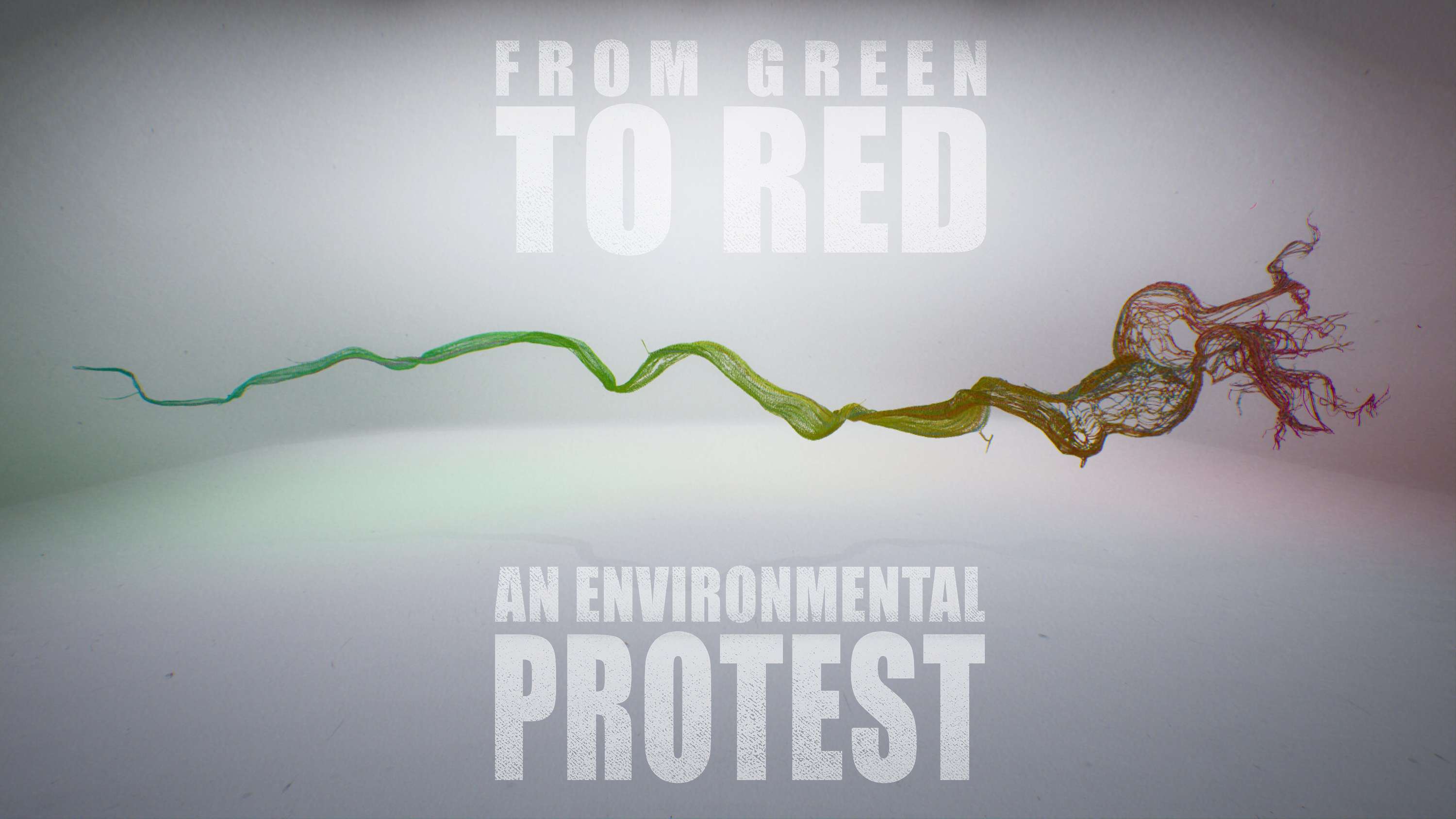 From Green to Red: An interactive environmental protest data art piece by Beatie Wolfe