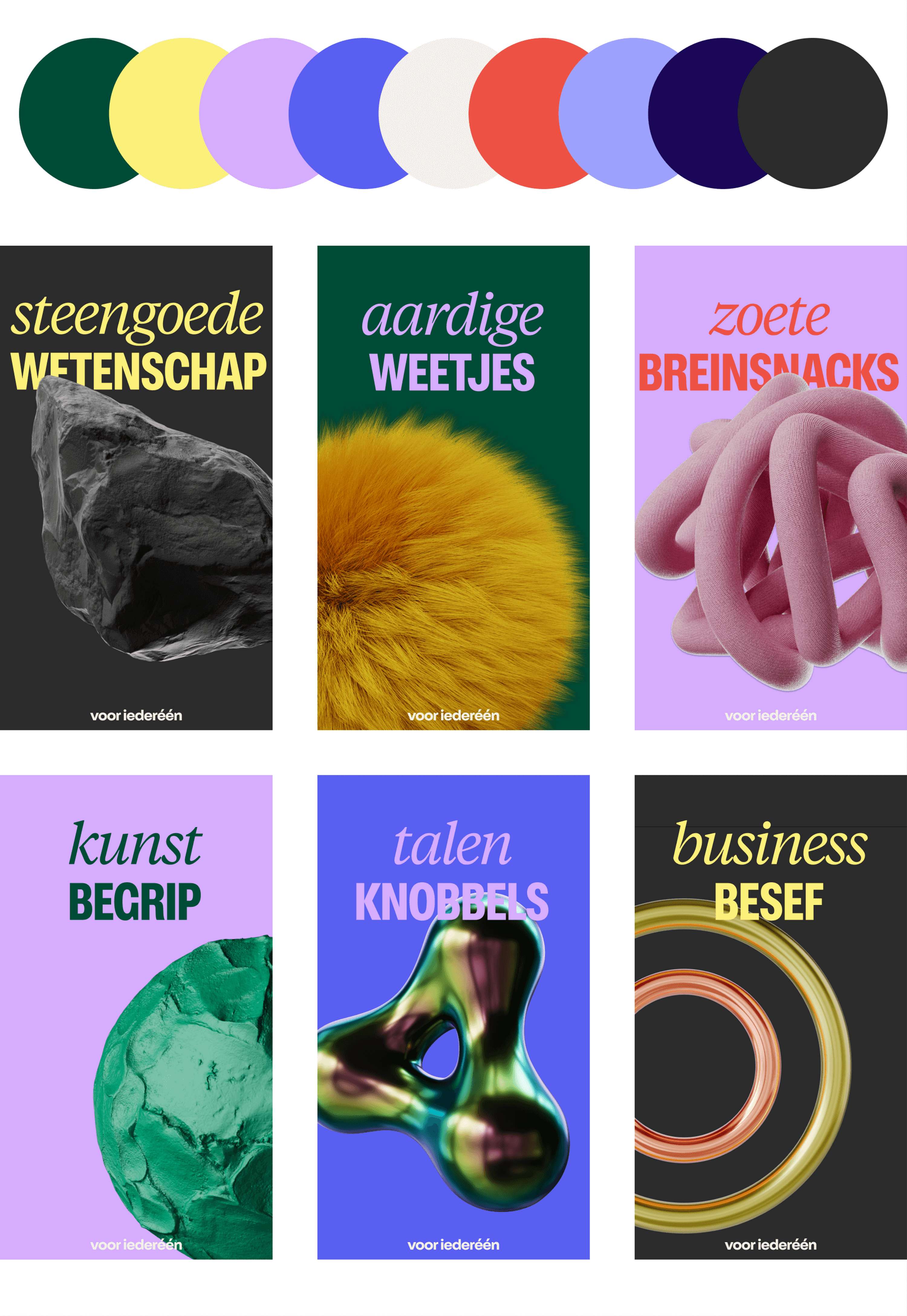Universiteit van Nederland Visual Identity Design by Ronny Wieckardt