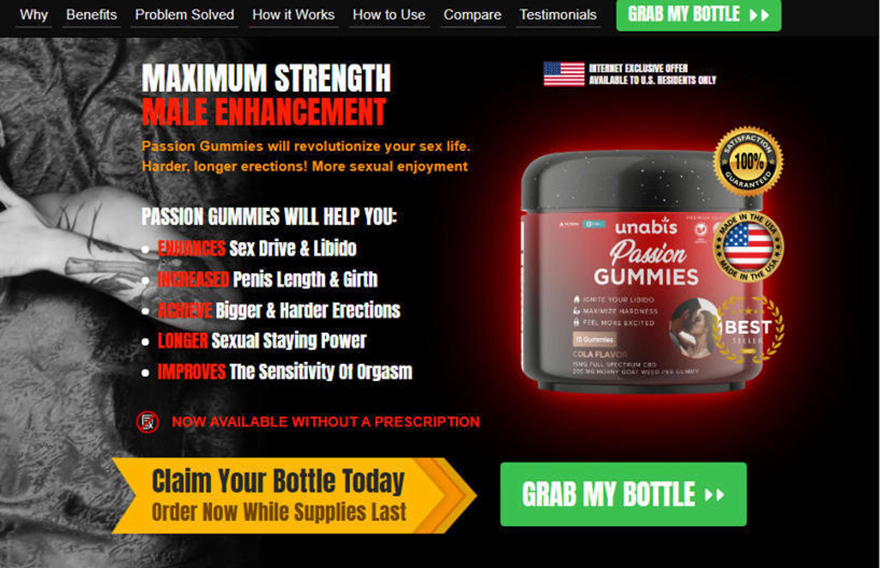 Unabis Passion Gummies Review – 3 BIG Reasons for Caution by Mia Heaven