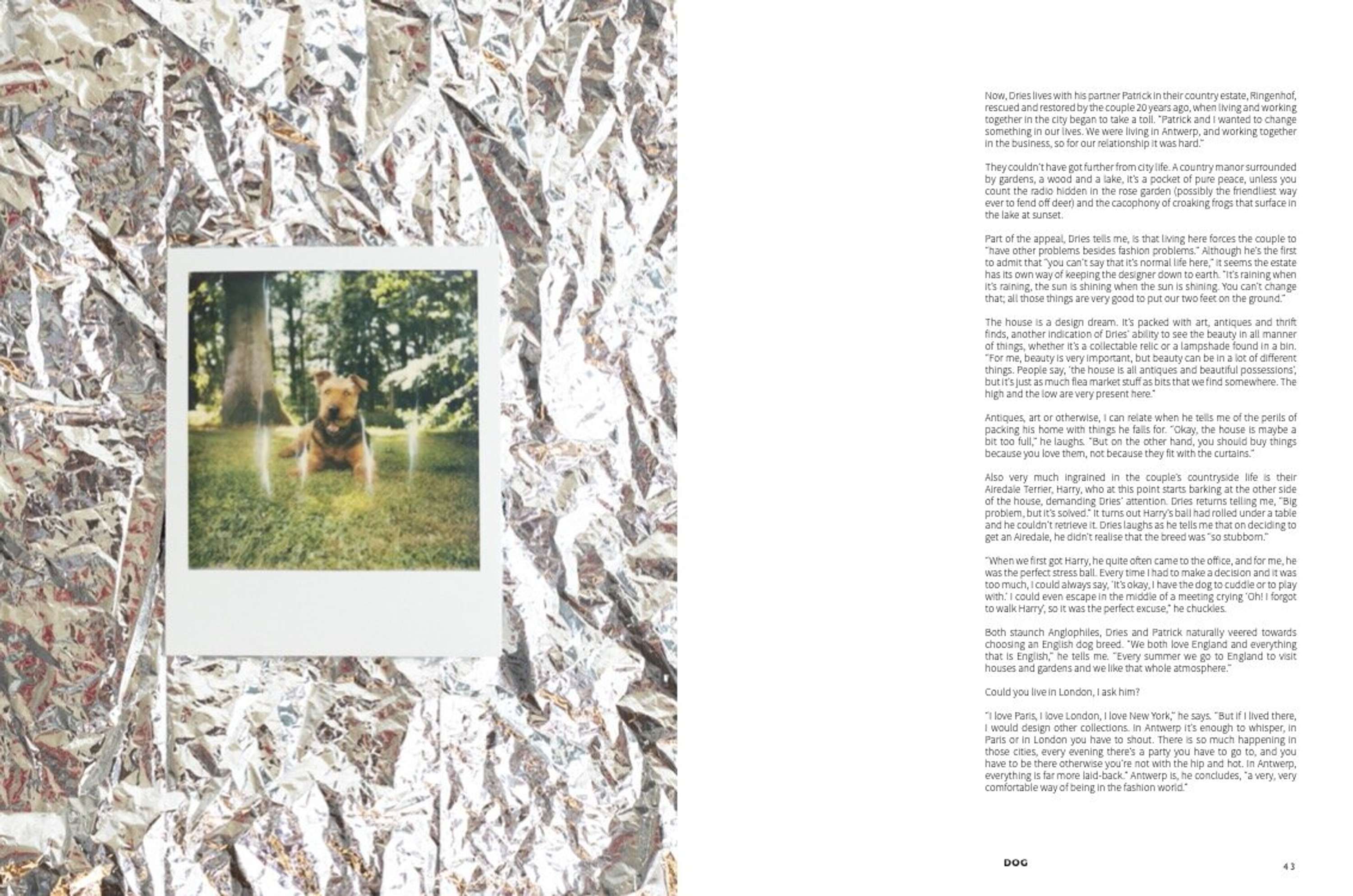Interview with Dries Van Noten by Laura Feasey